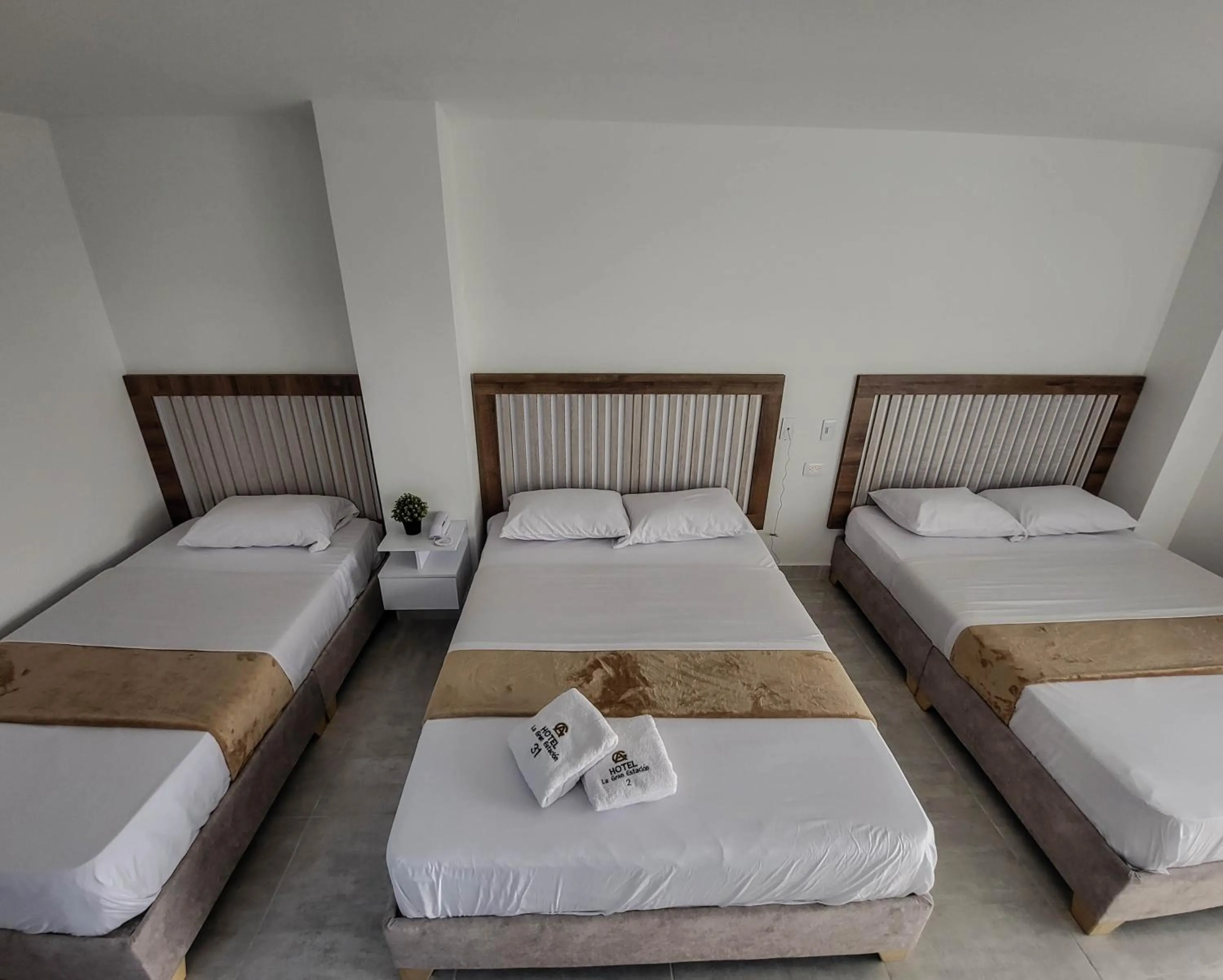 Bed in Hotel La Gran Estaciónag