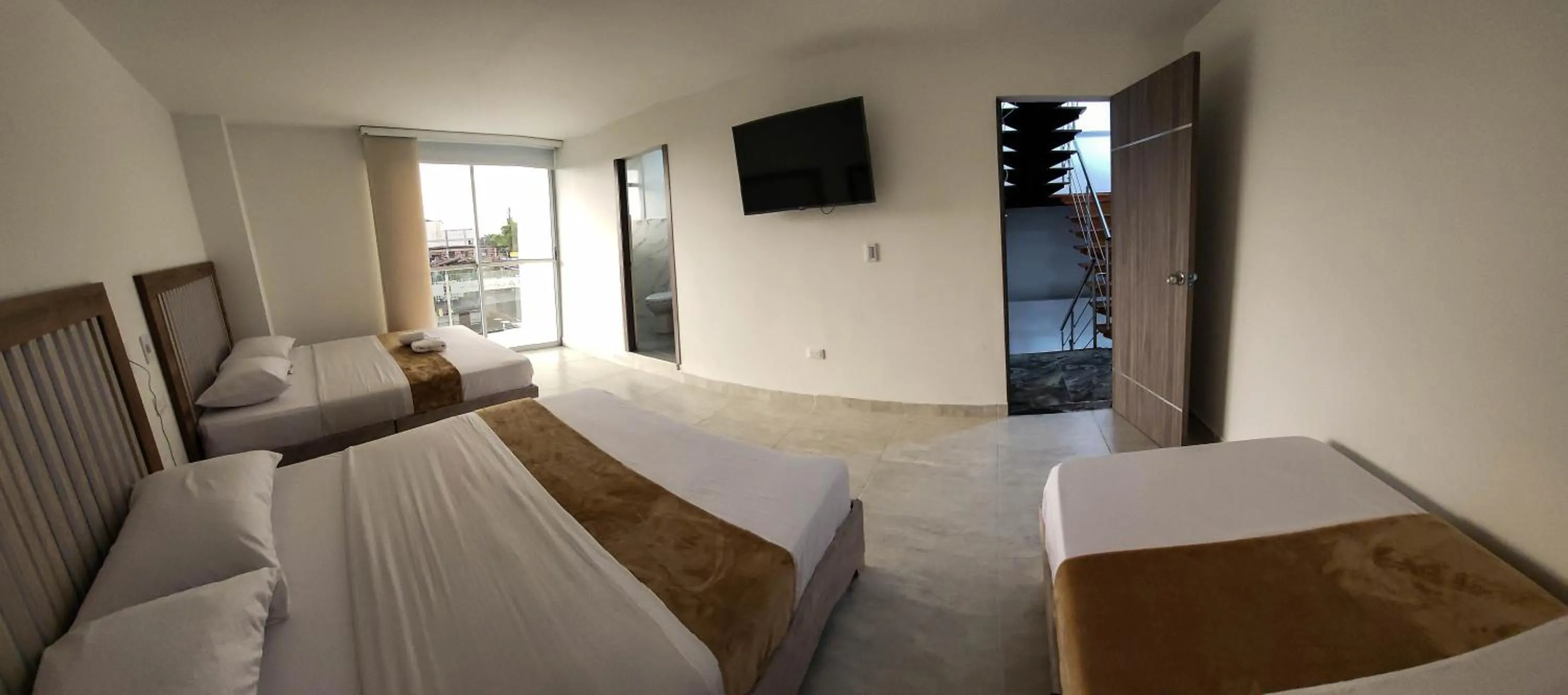 Bed in Hotel La Gran Estaciónag