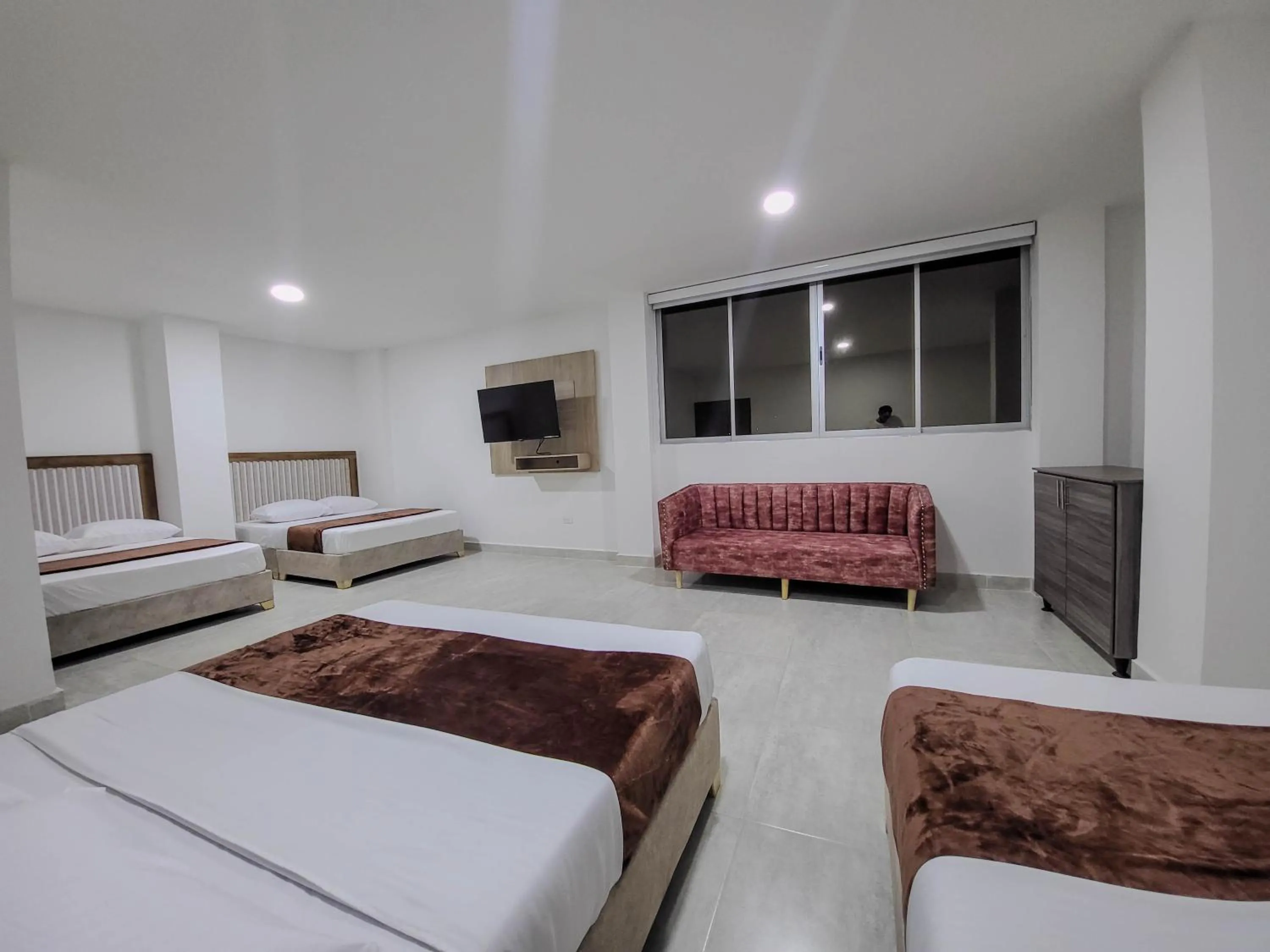 Photo of the whole room in Hotel La Gran Estaciónag