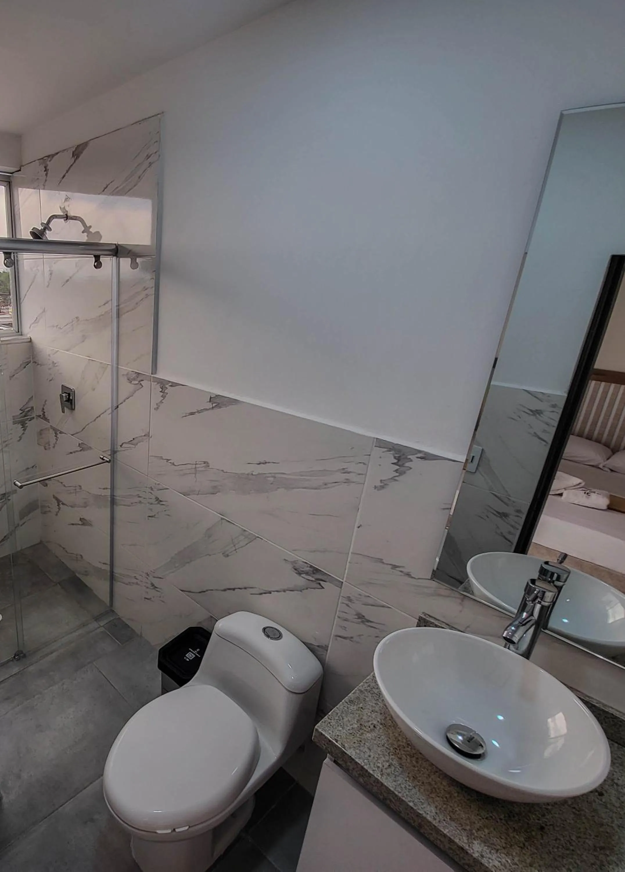 Bathroom in Hotel La Gran Estaciónag
