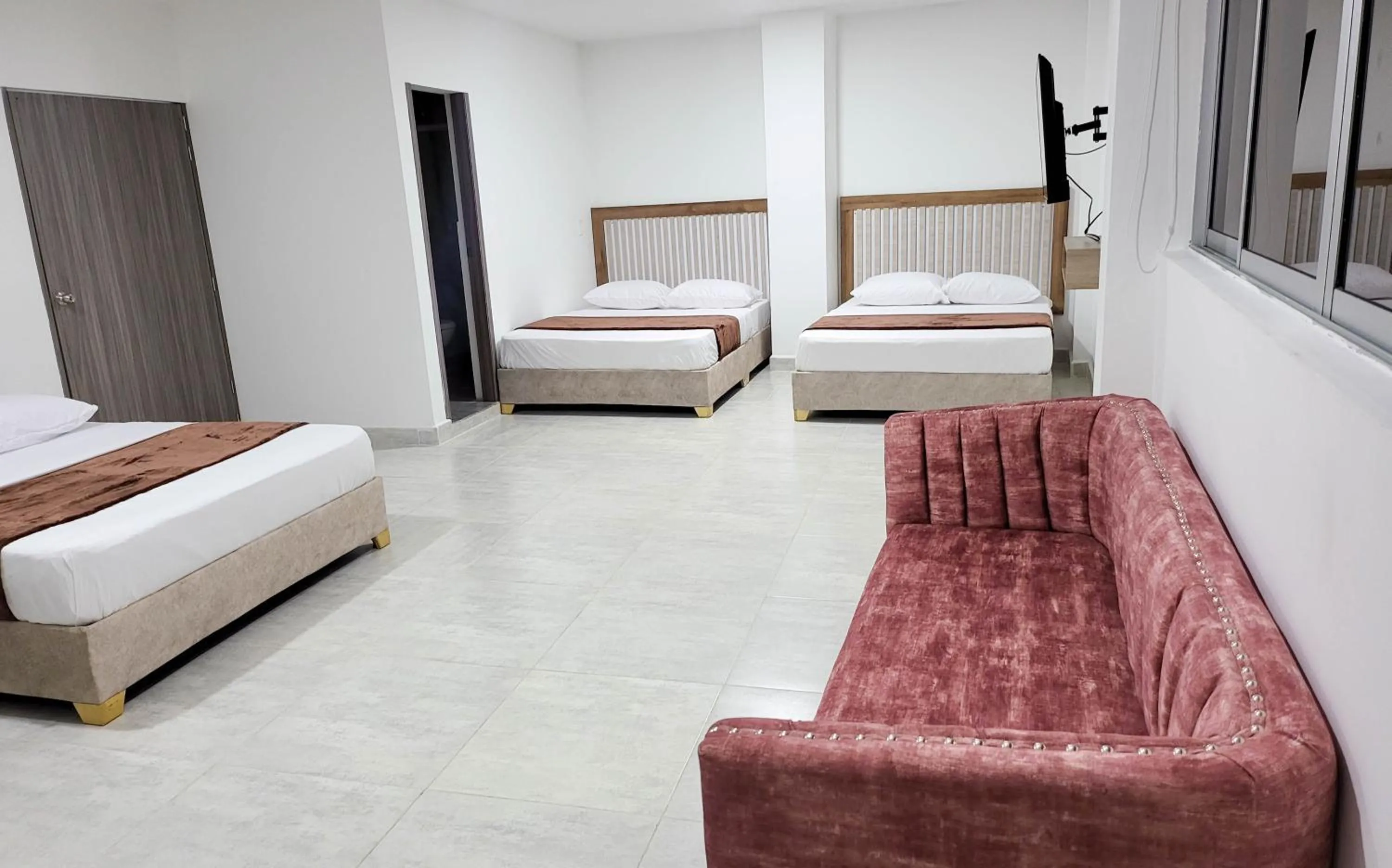 Bed in Hotel La Gran Estaciónag