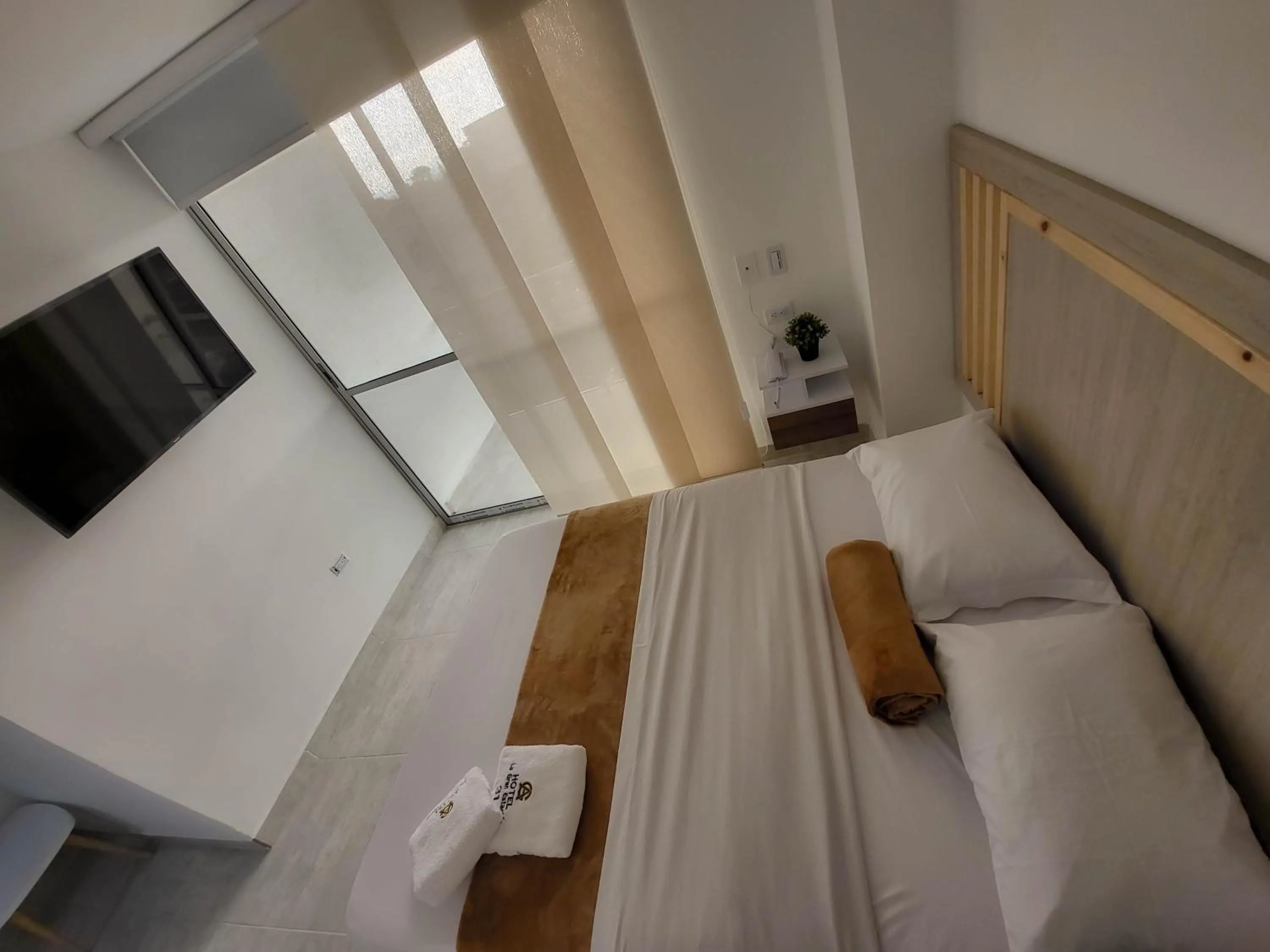 Bed in Hotel La Gran Estaciónag