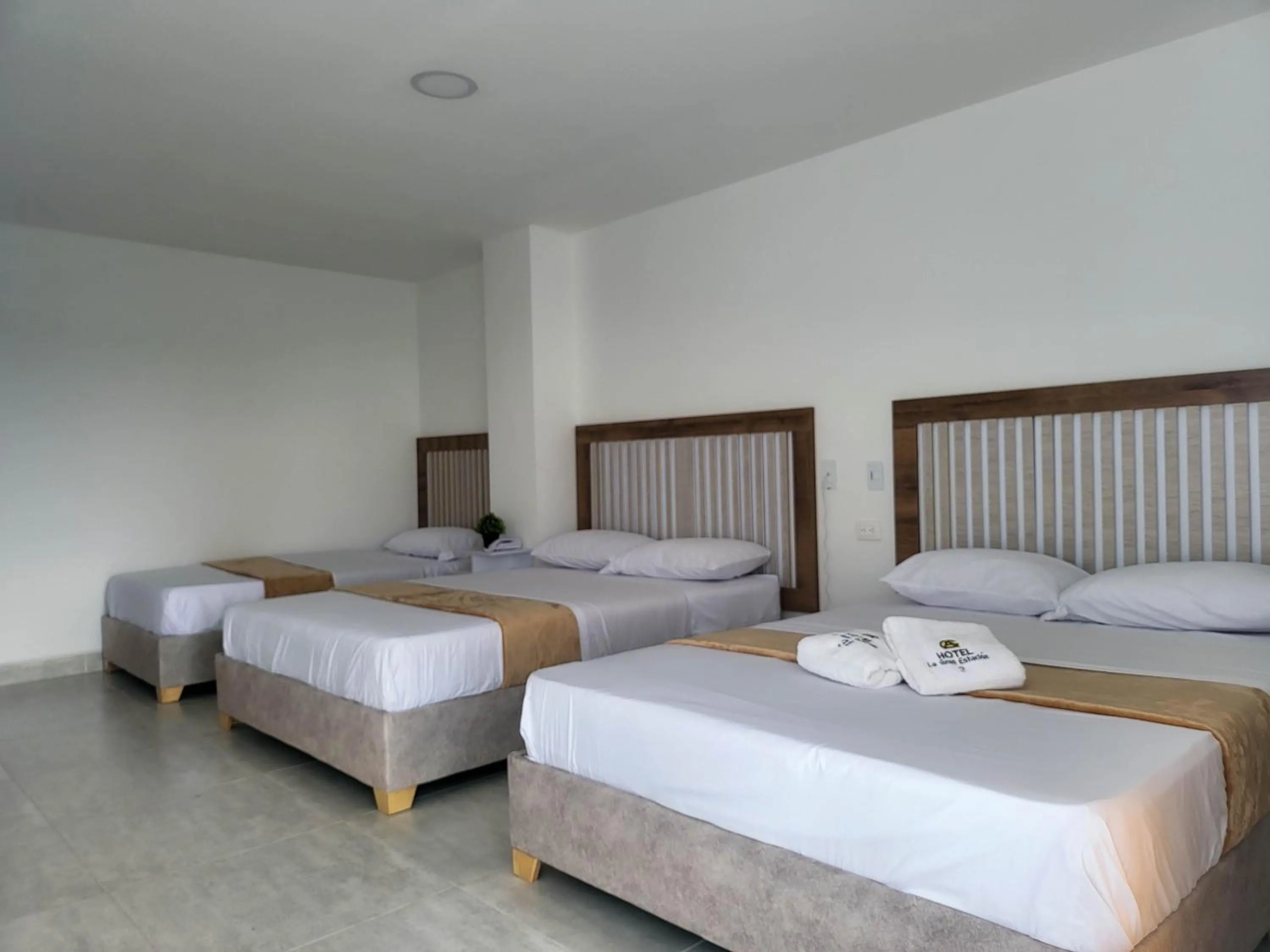 Bed in Hotel La Gran Estaciónag