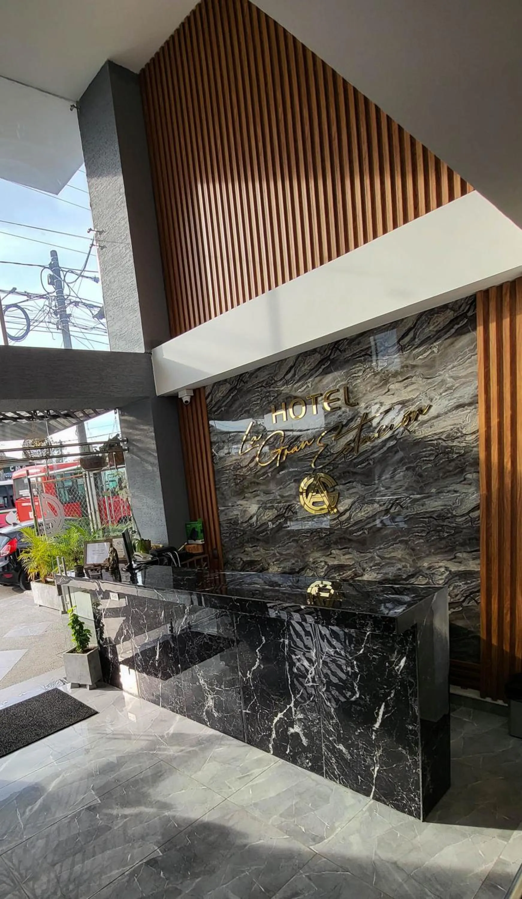 Lobby or reception in Hotel La Gran Estaciónag