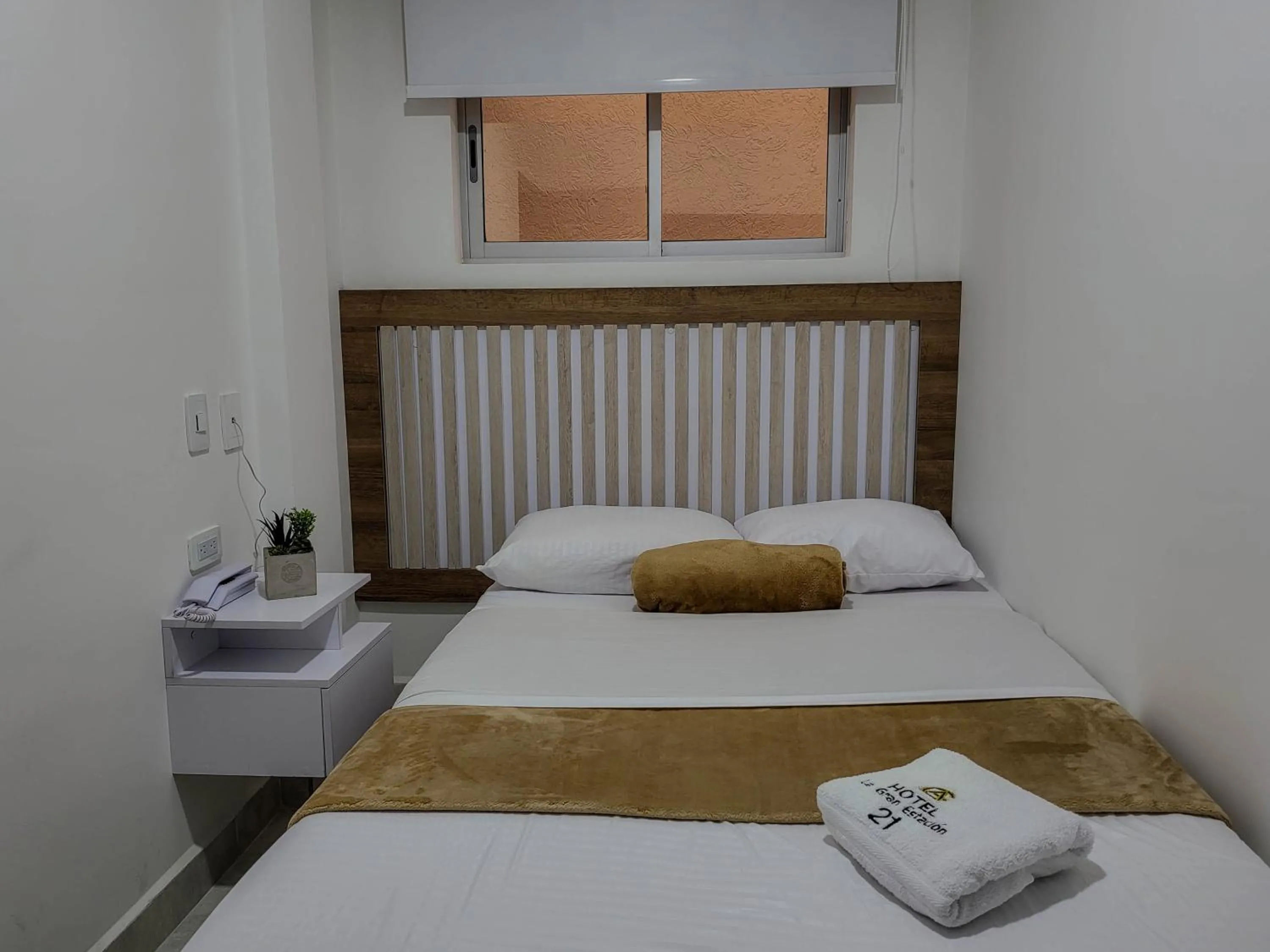 Bed in Hotel La Gran Estaciónag