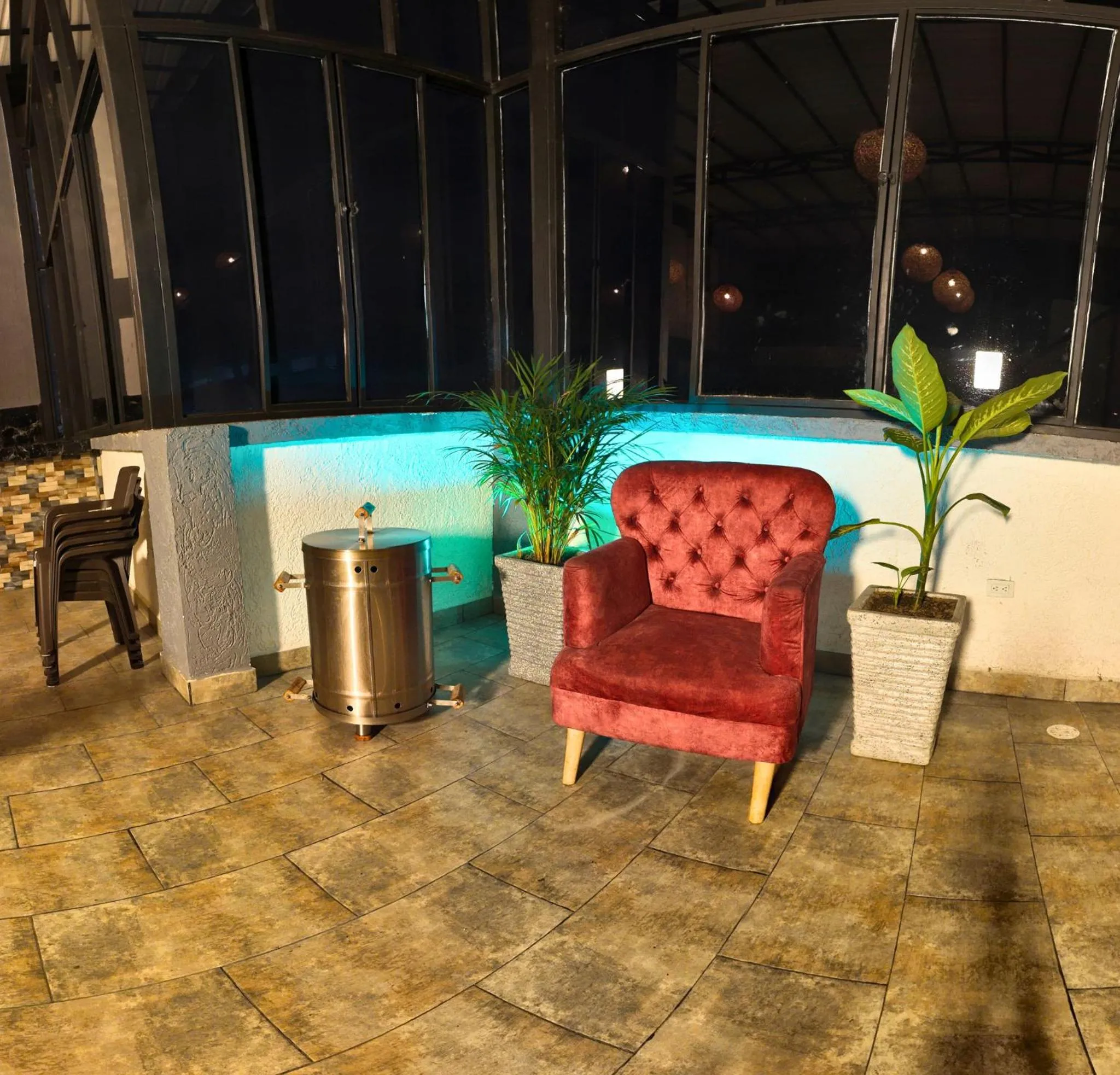 Living room in Hotel La Gran Estaciónag