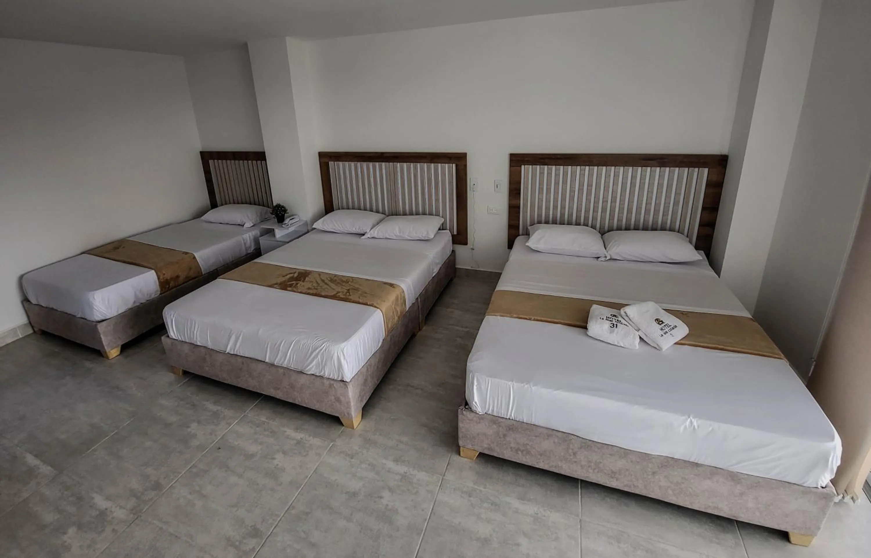 Bed in Hotel La Gran Estaciónag