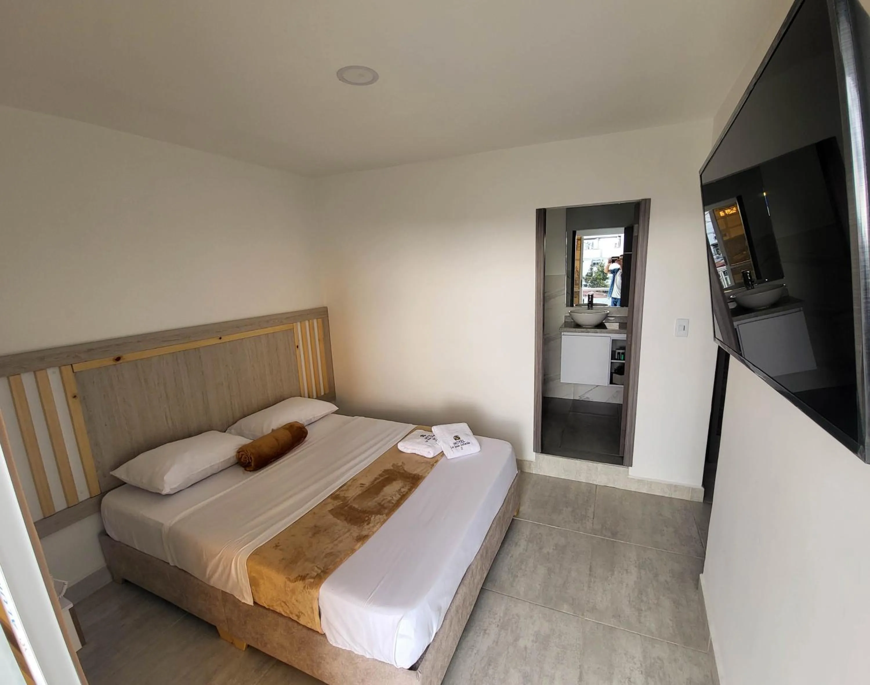Bed in Hotel La Gran Estaciónag