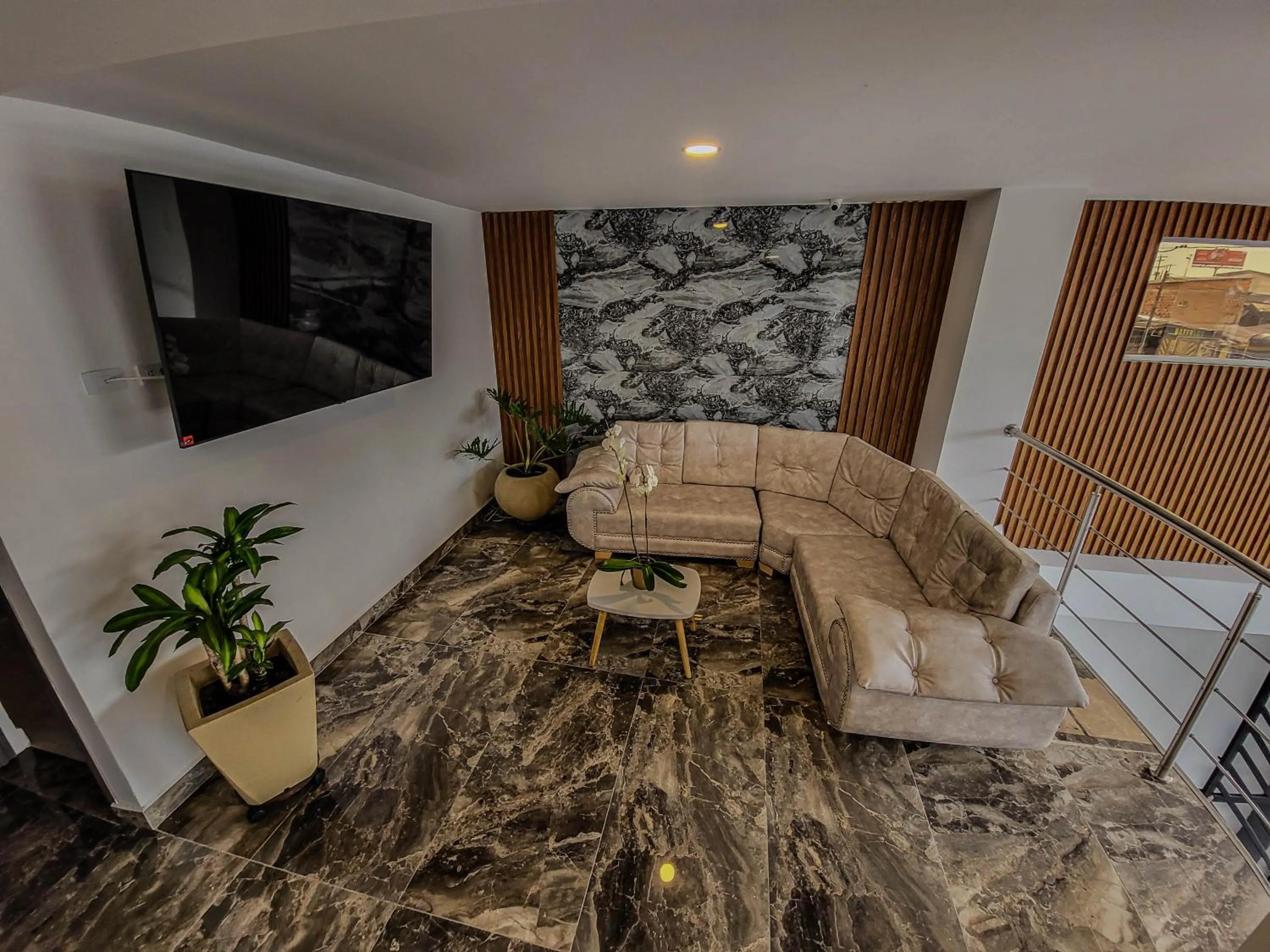 Living room in Hotel La Gran Estaciónag