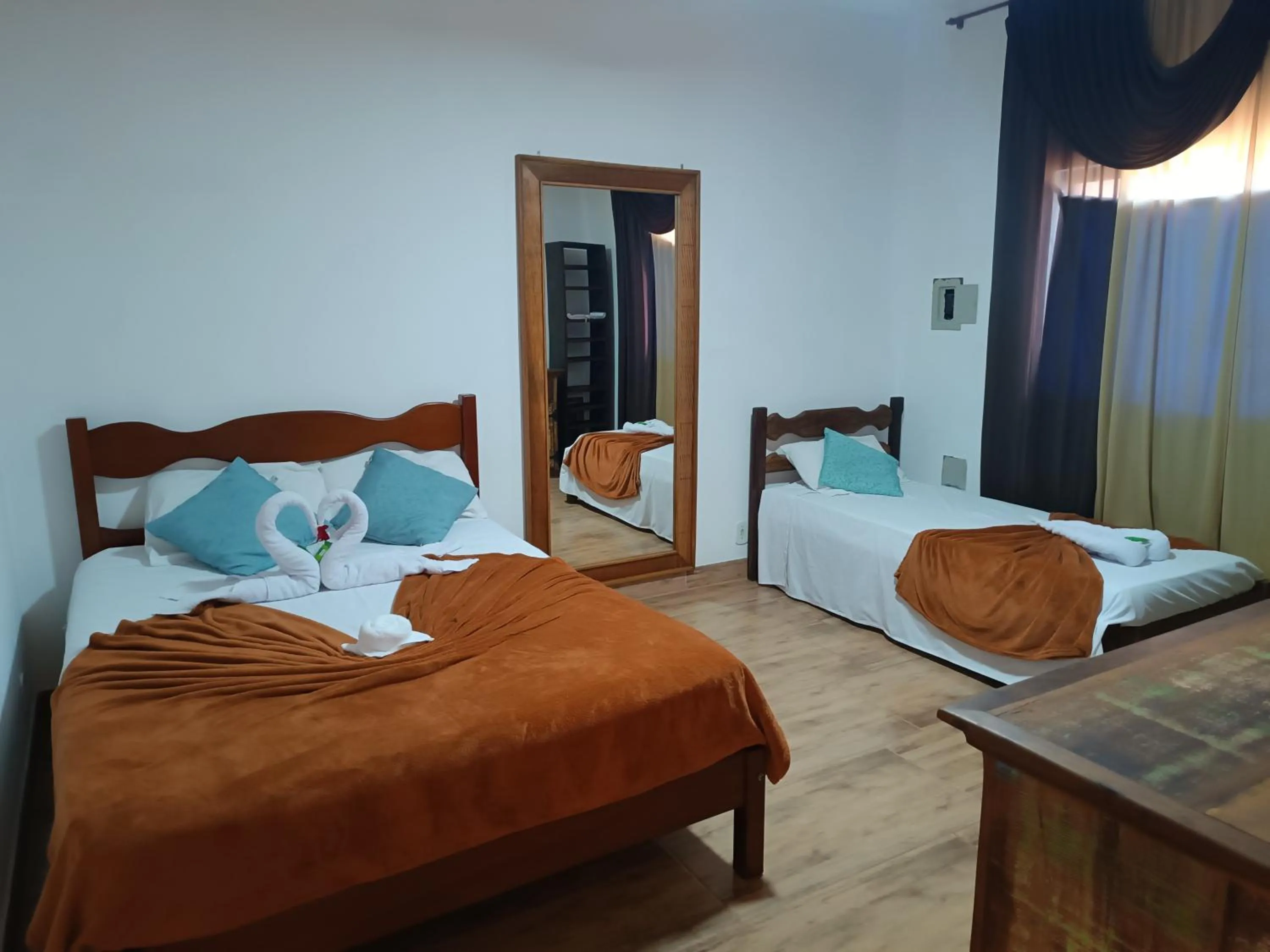 Bed in Casa do Aconchego