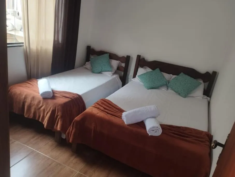 Bed in Casa do Aconchego