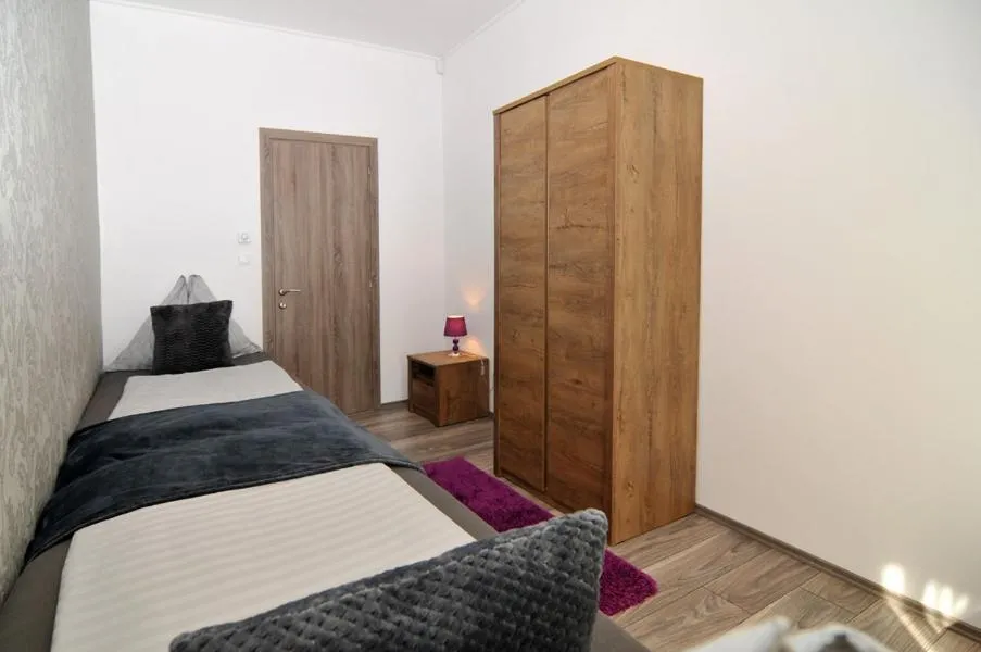 Bed in Silver Beach Apartments