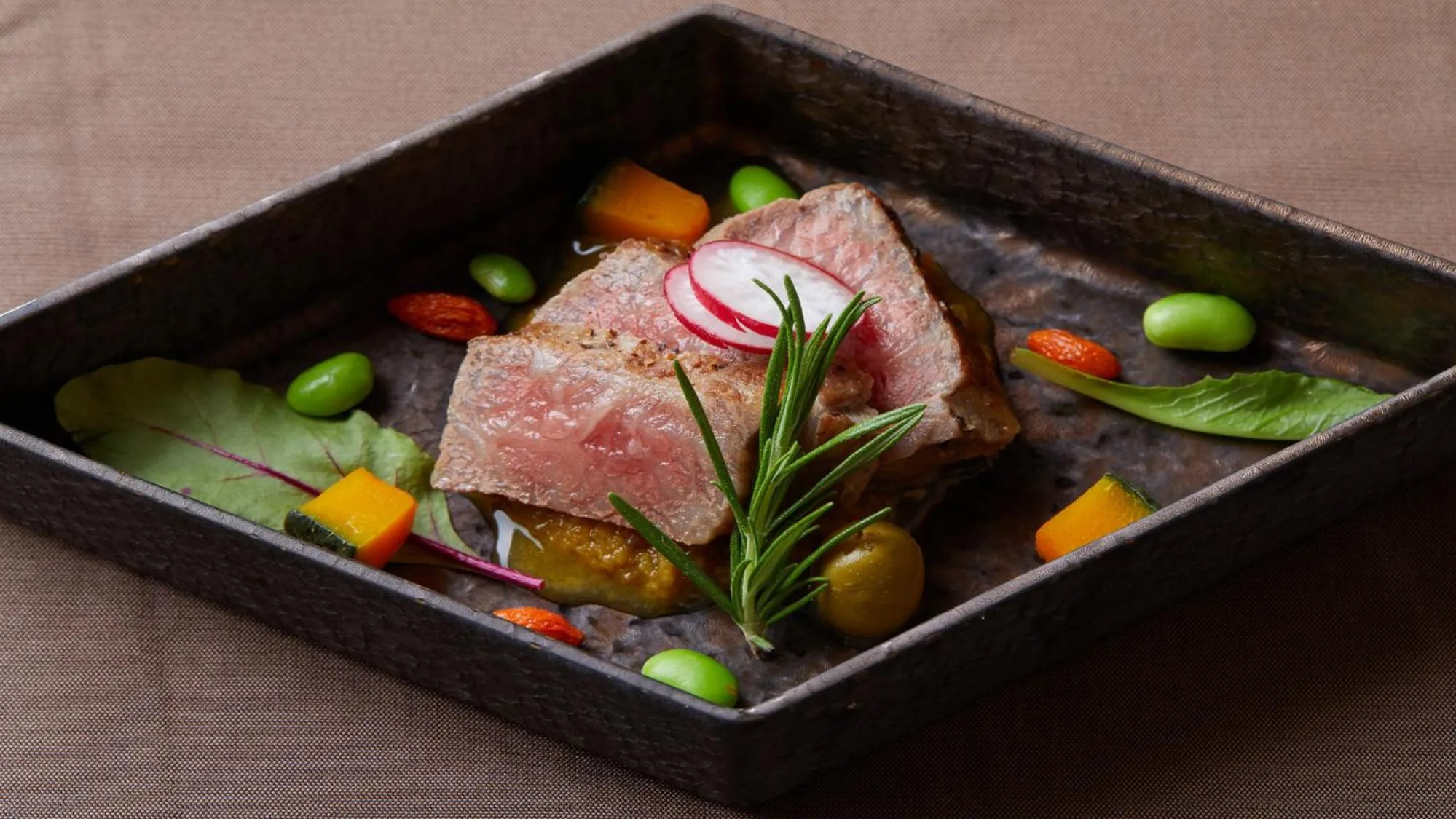 Food in Oyado Andon Toba