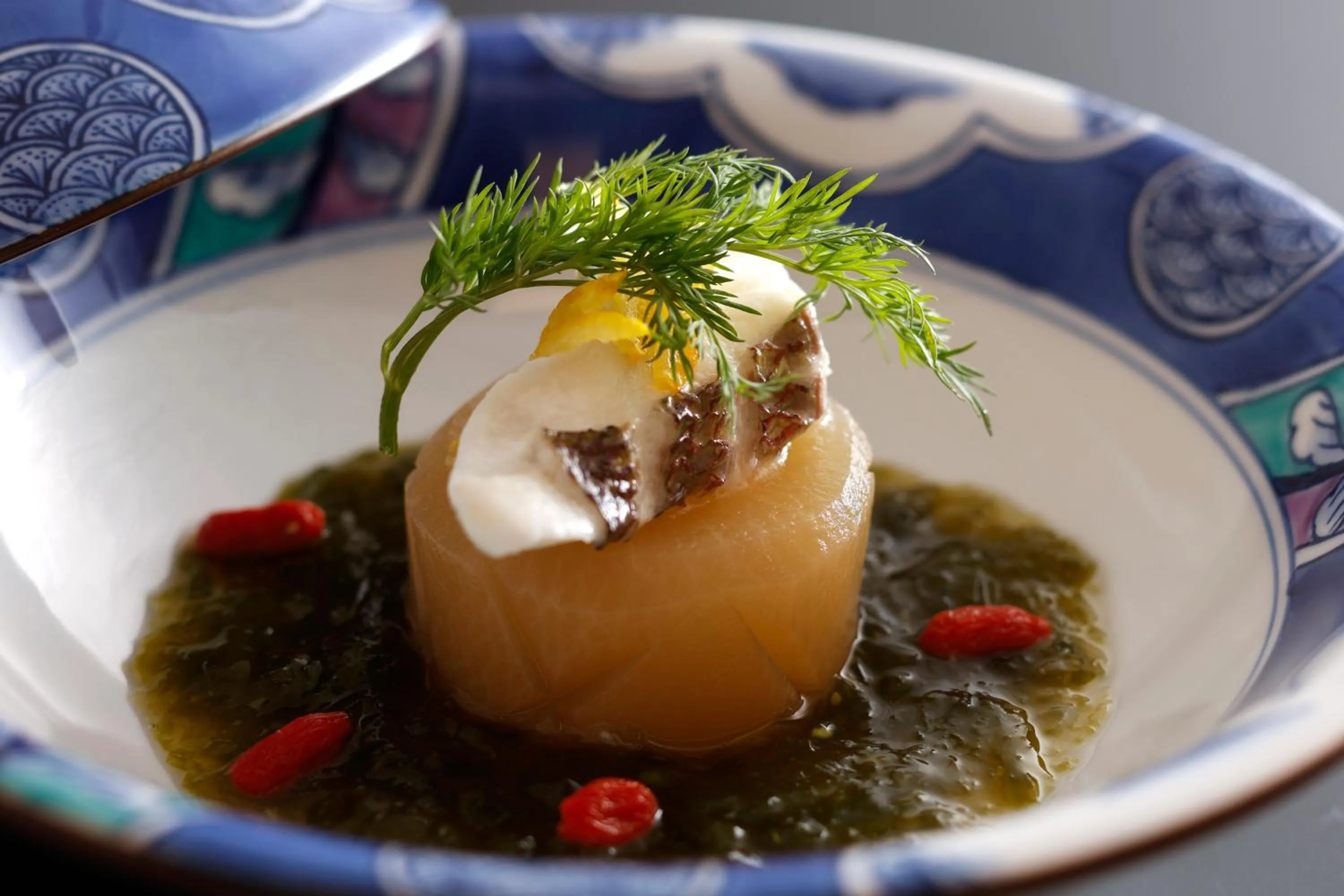 Dinner in Oyado Andon Toba