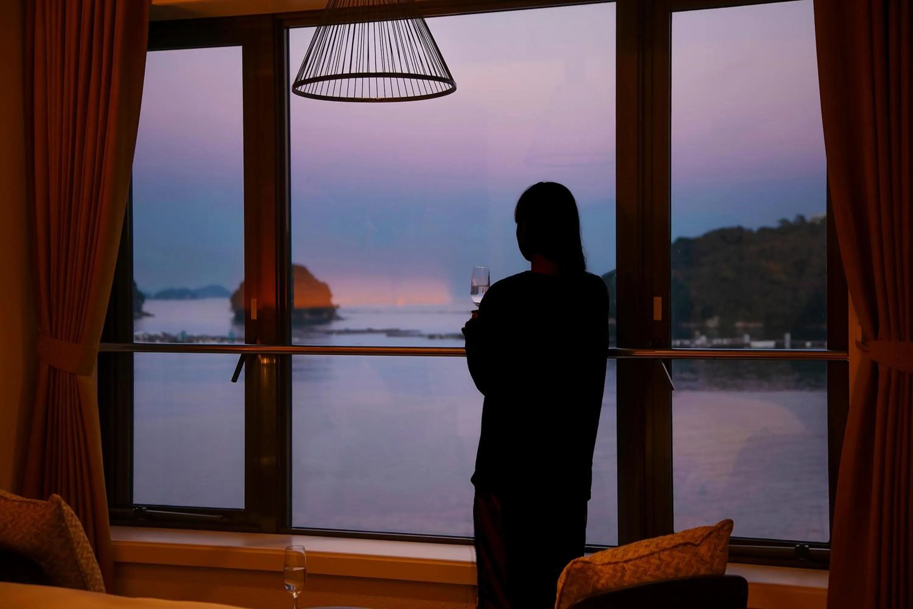 Natural landscape in Oyado Andon Toba