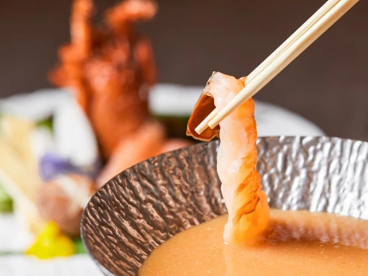 Dinner in Oyado Andon Toba