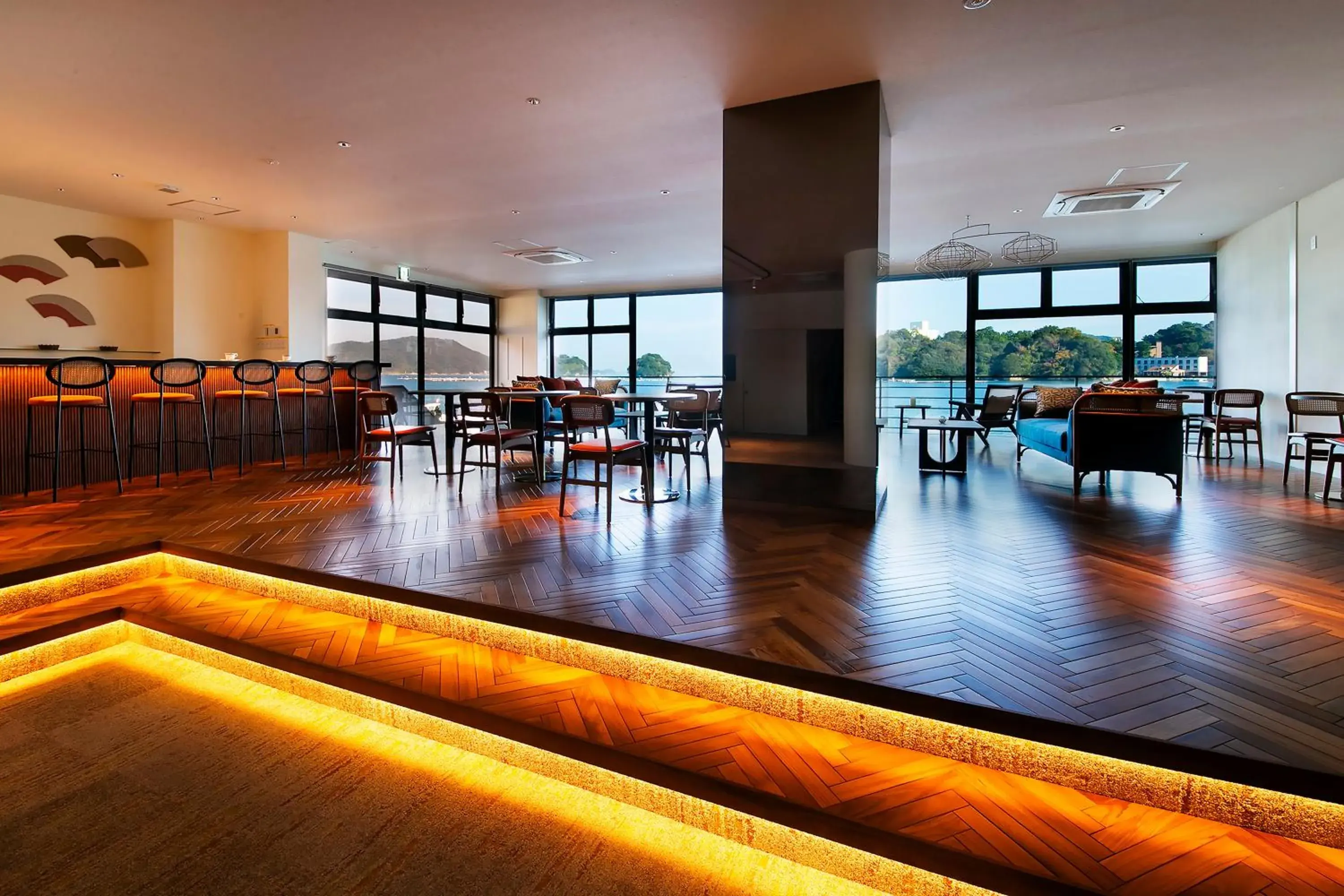 Lounge or bar in お宿行灯鳥羽 Lounge or bar in お宿行灯鳥羽