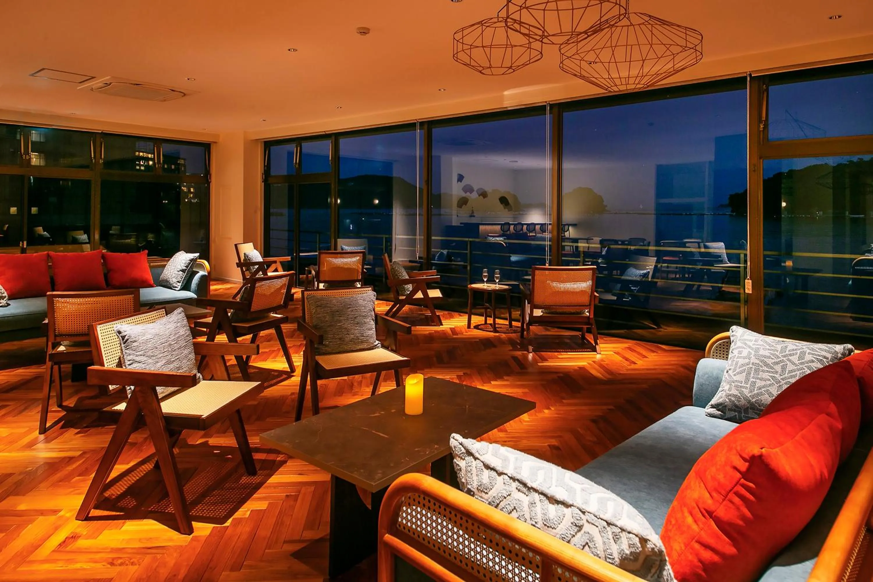 Lounge or bar in お宿行灯鳥羽