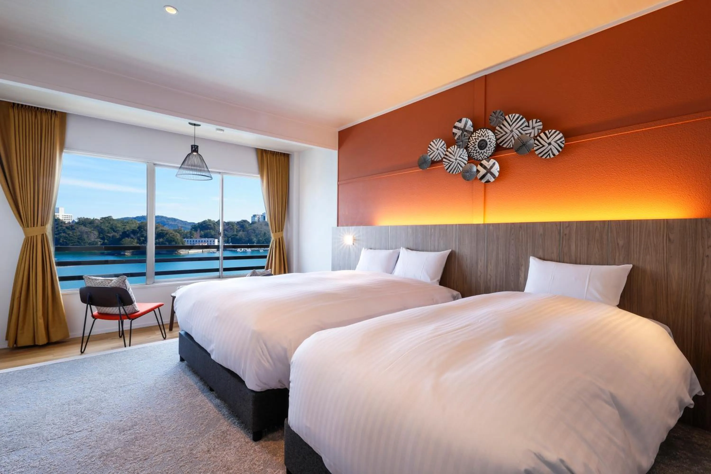 Photo of the whole room, Bed in お宿行灯鳥羽