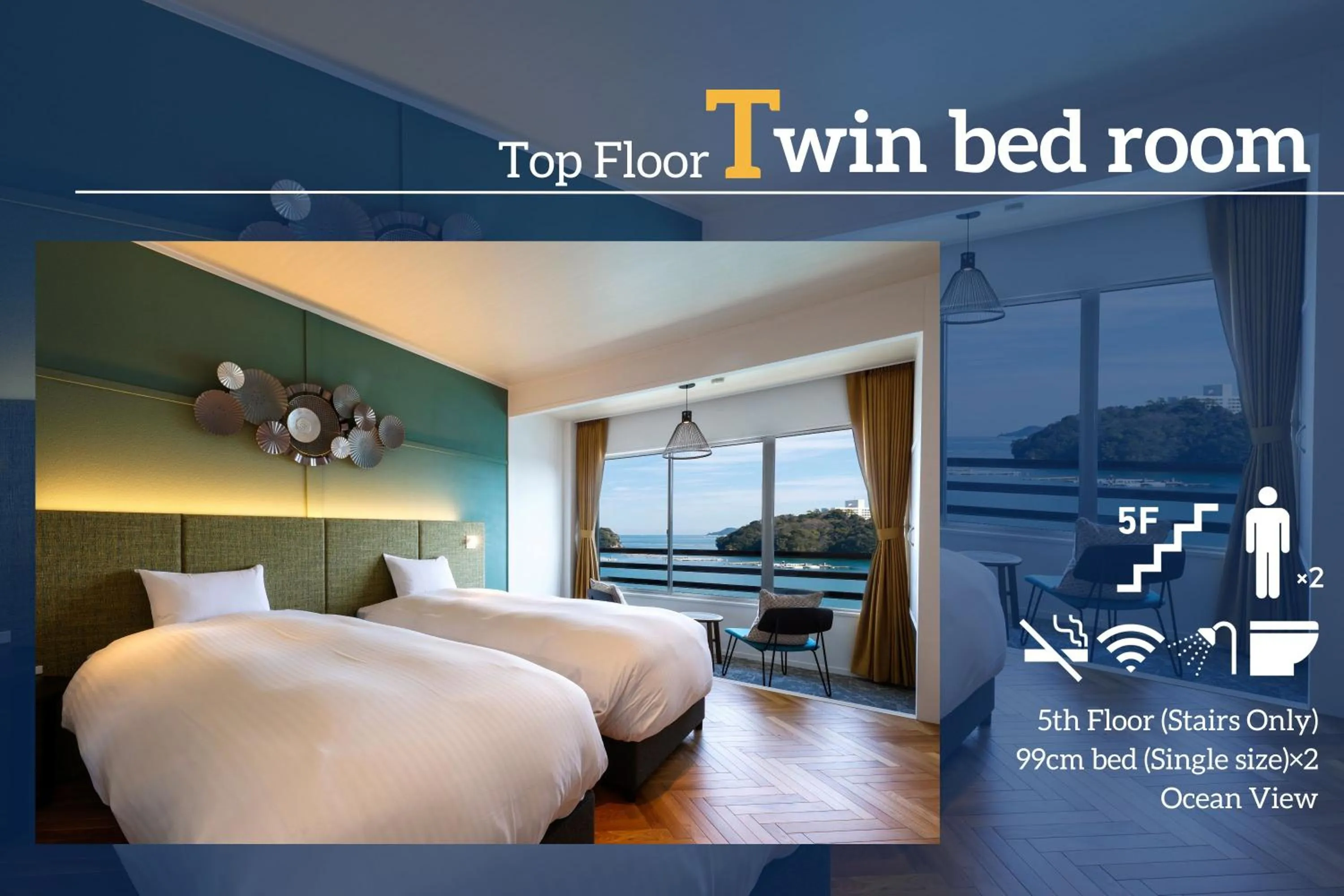 Photo of the whole room, Bed in お宿行灯鳥羽