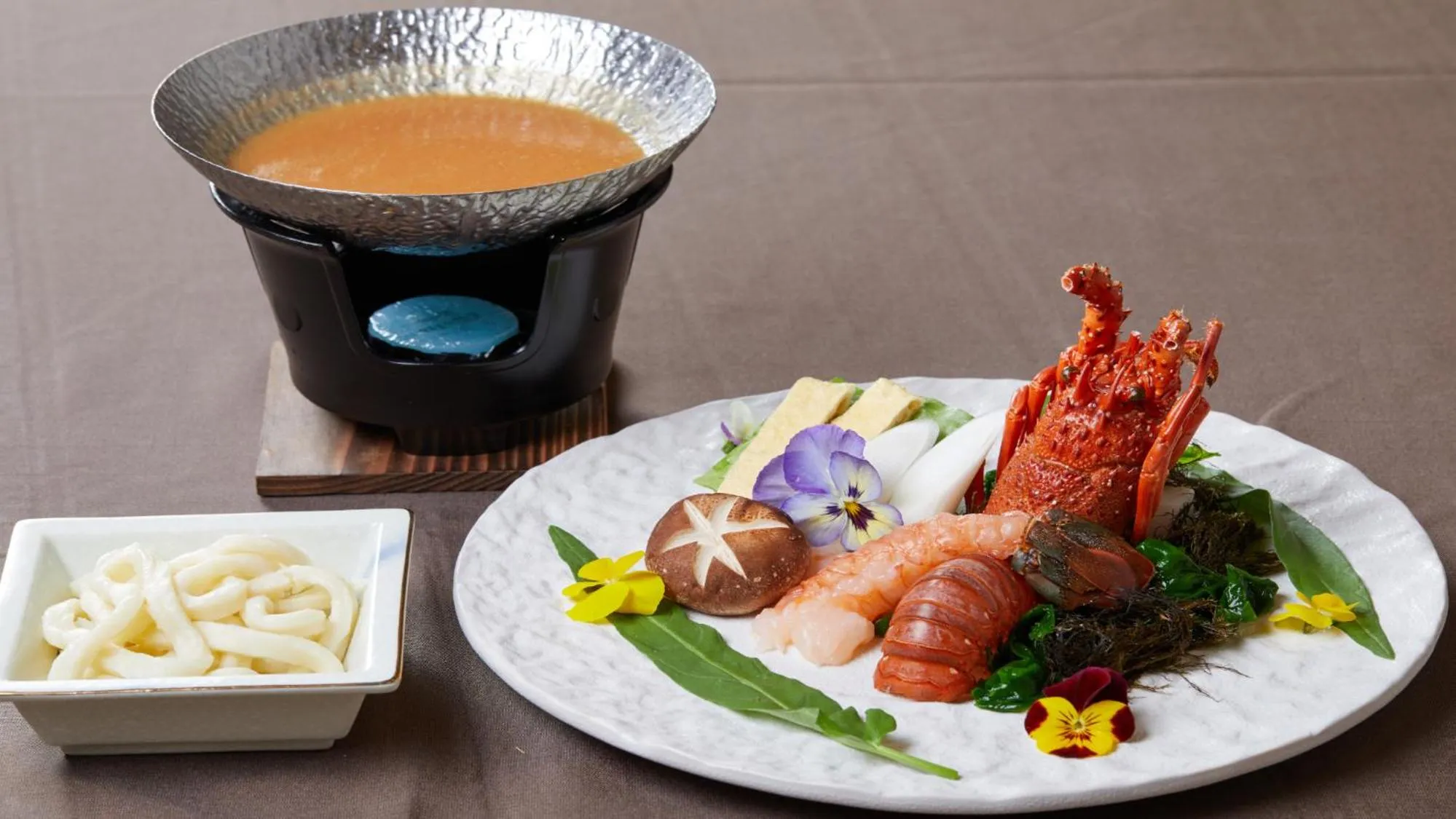 Food in Oyado Andon Toba