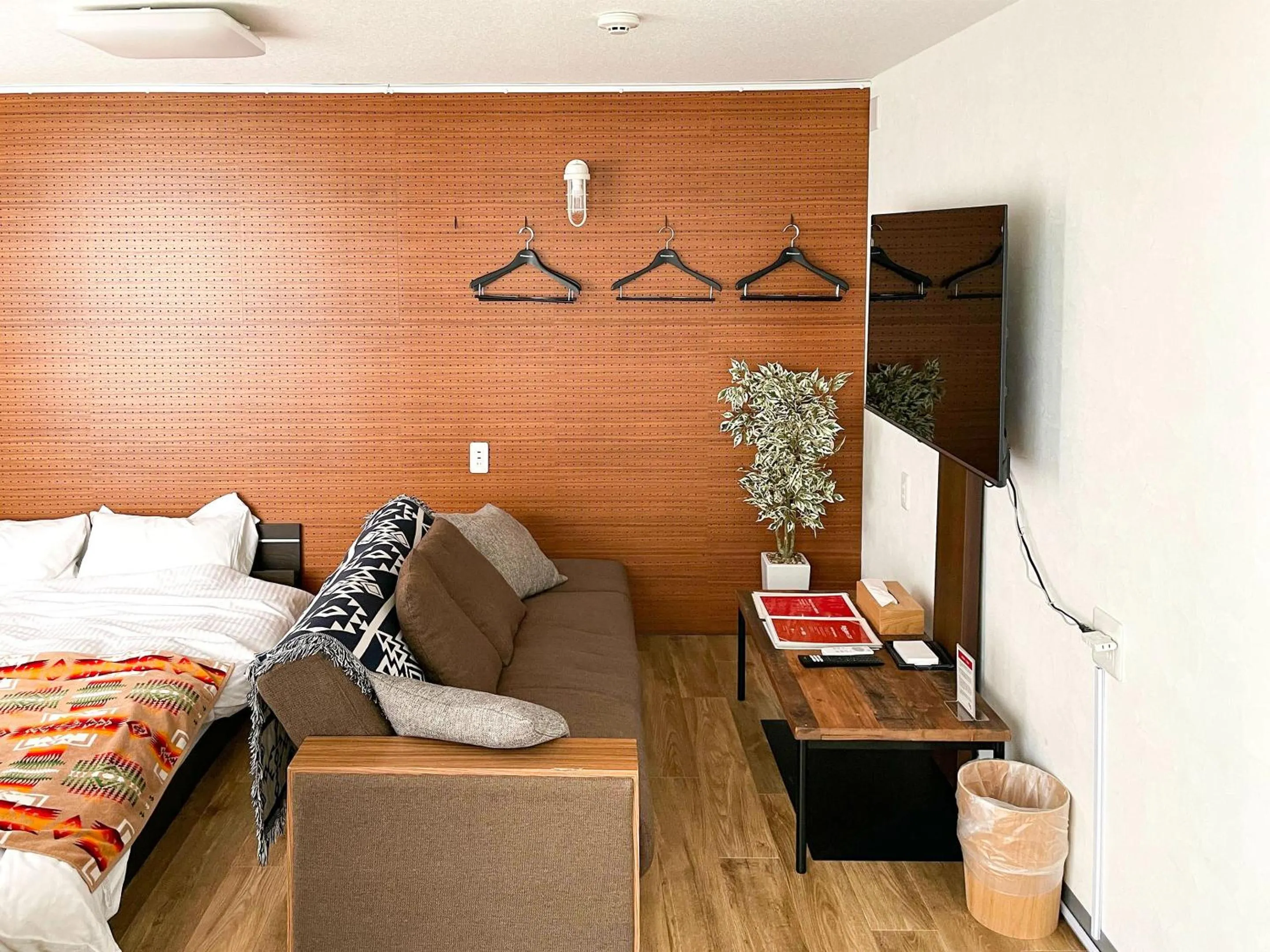 Bed in Rakuten STAY VILLA Miyakojima Maehama Beach