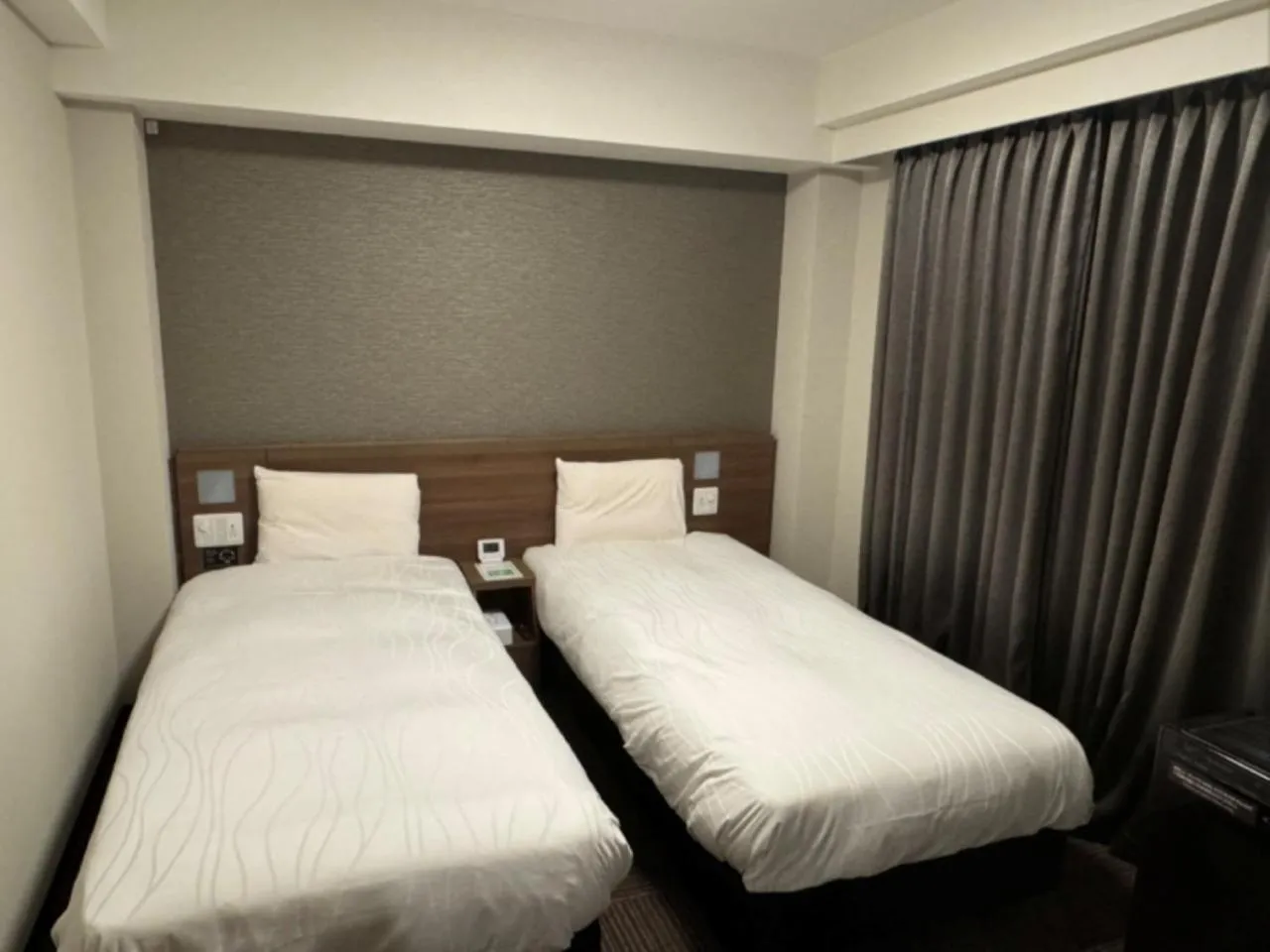 Bed in Dormy Inn Express Toyohashi