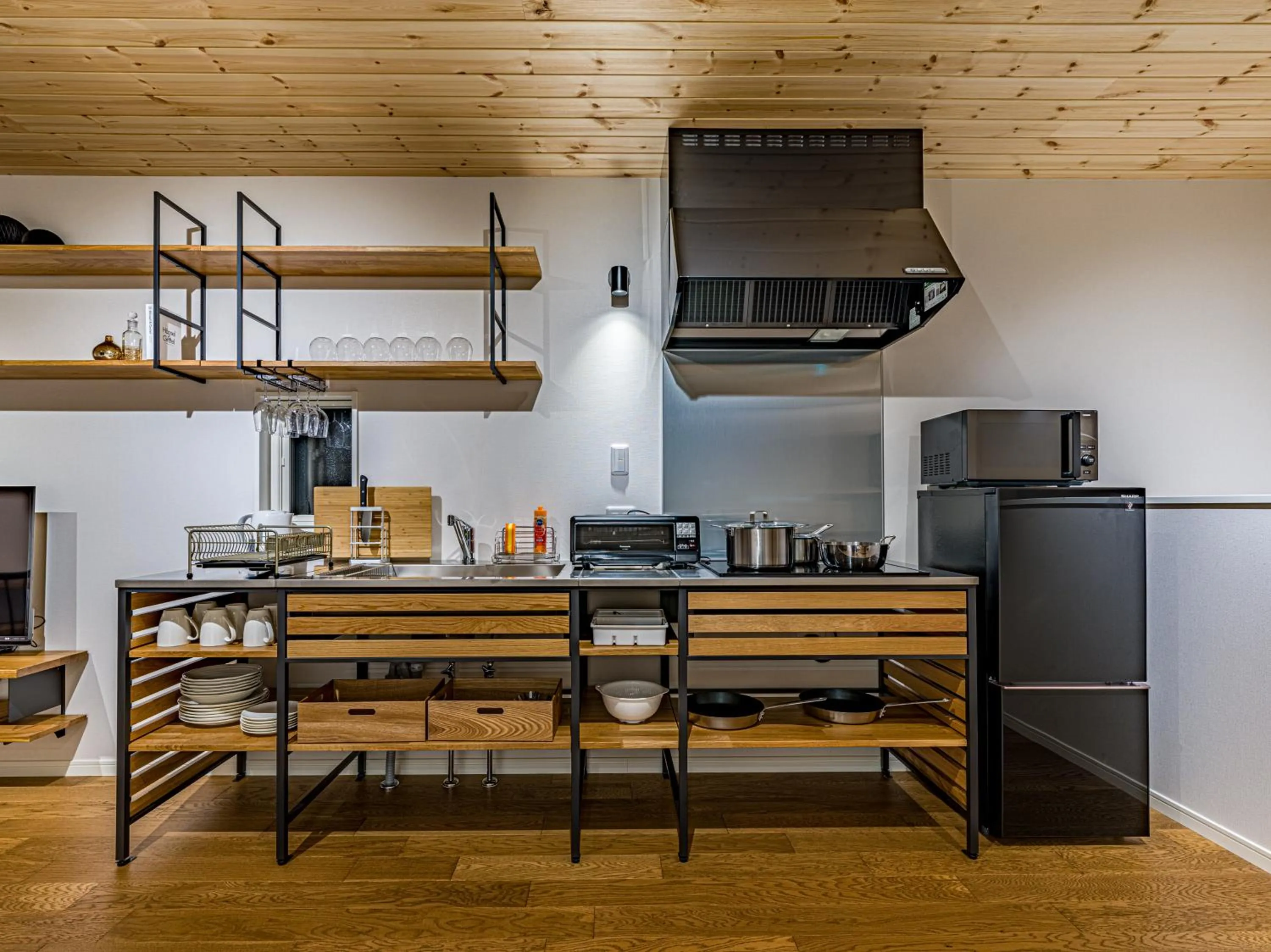Kitchen or kitchenette in Rakuten STAY HOUSE x WILL STYLE Itoshima