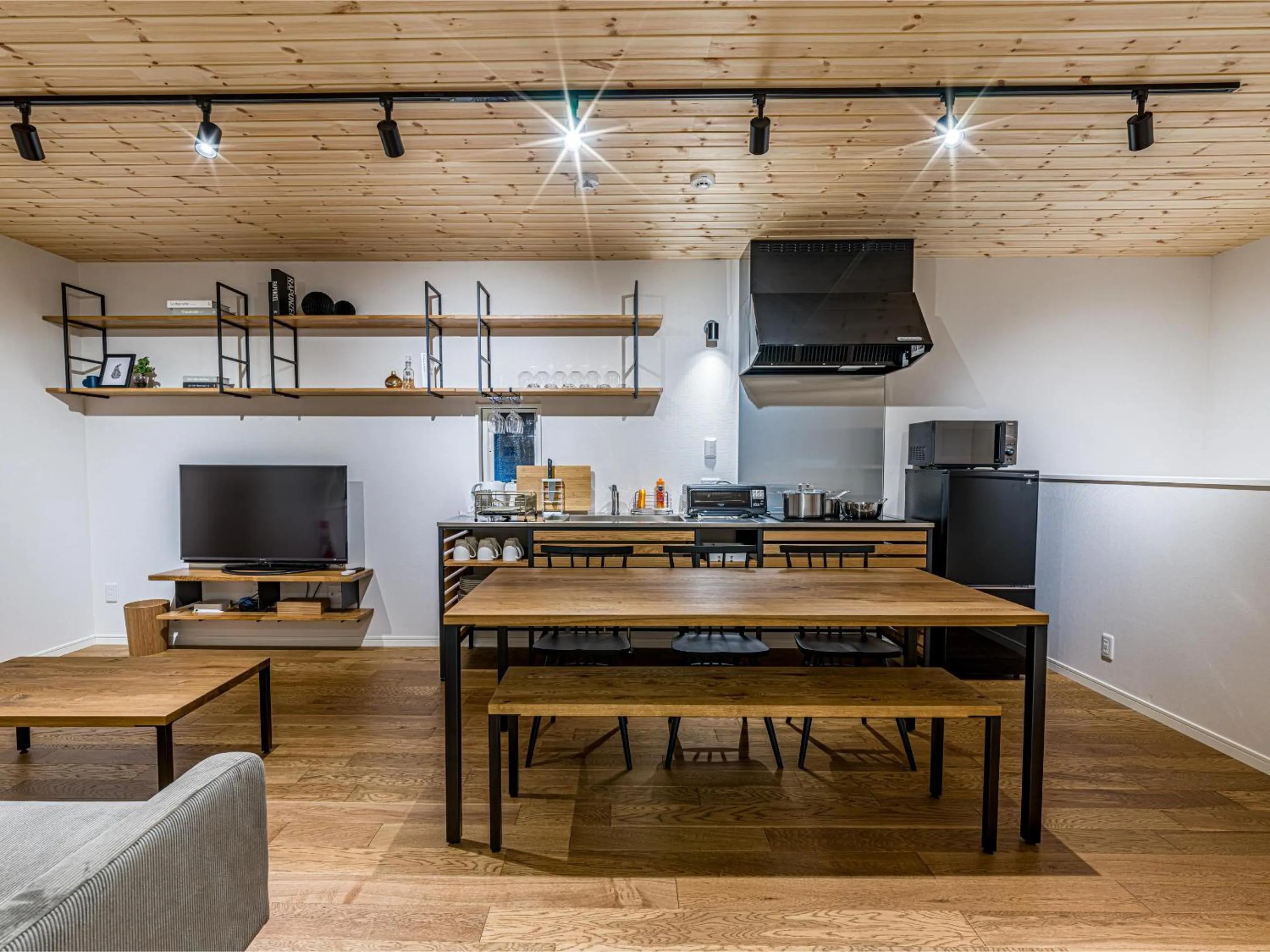 TV and multimedia in Rakuten STAY HOUSE x WILL STYLE Itoshima