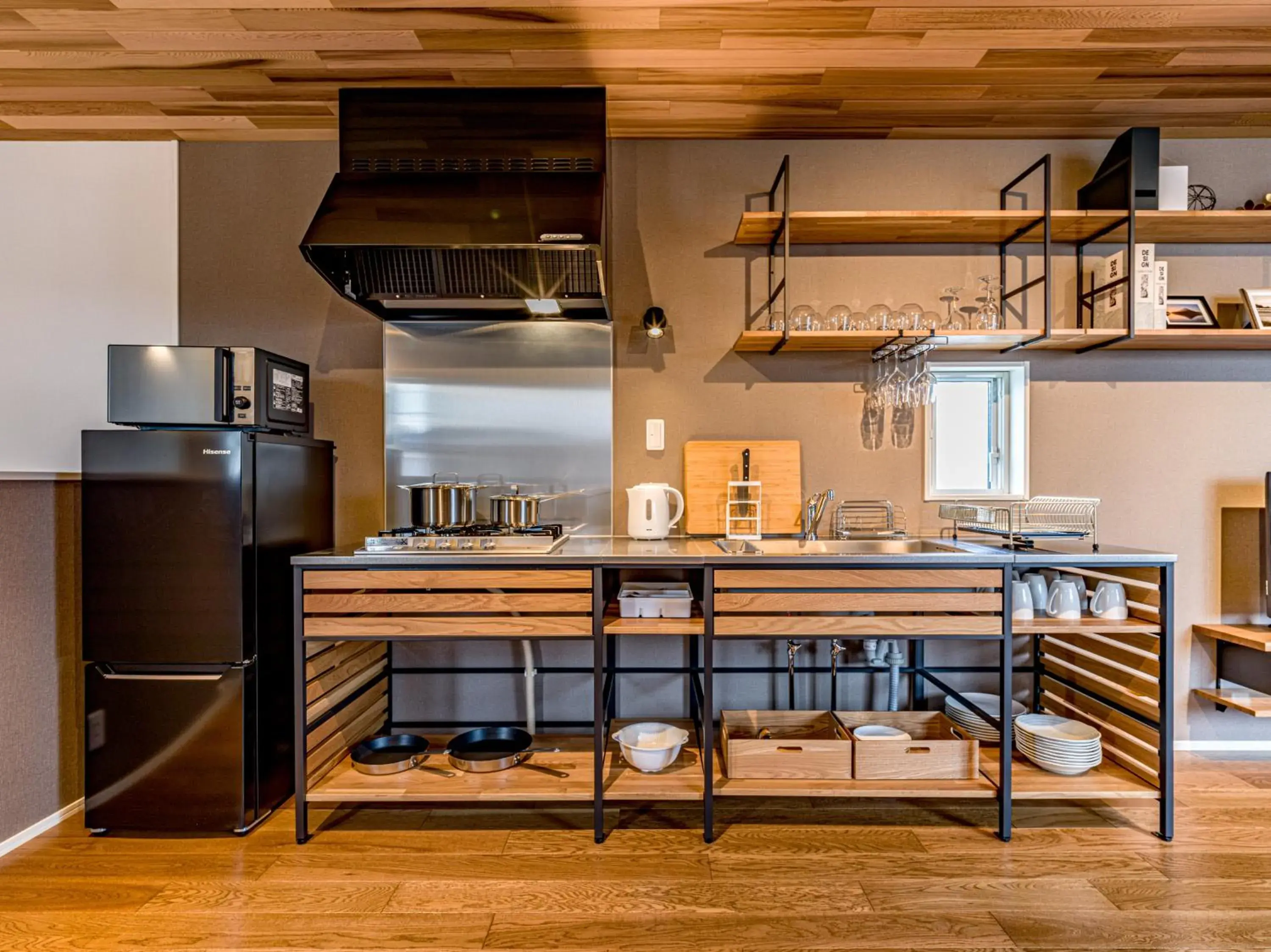 kitchen in Rakuten STAY HOUSE x WILL STYLE Fujinomiya kitchen in Rakuten STAY HOUSE x WILL STYLE Fujinomiya