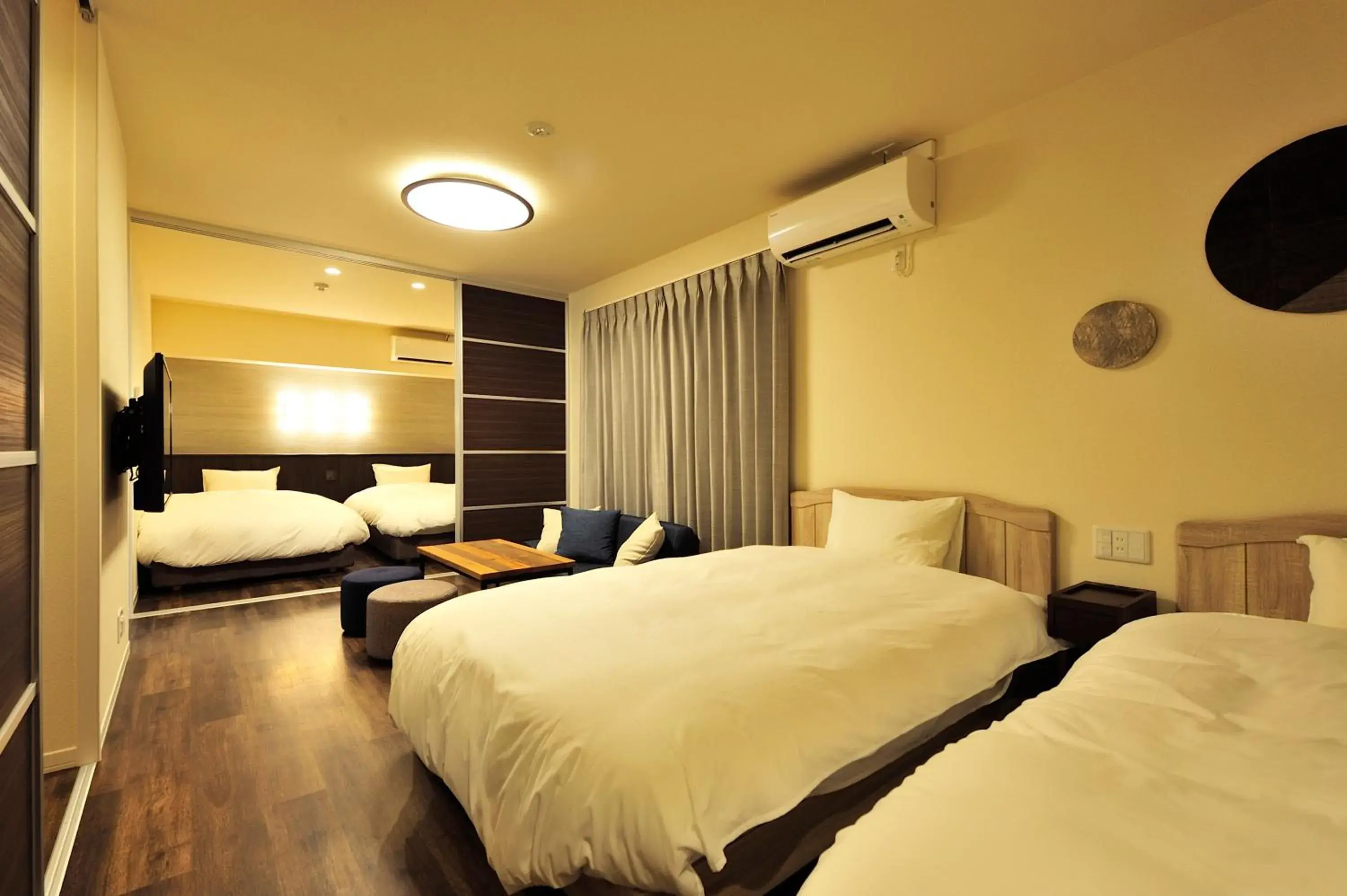 Bed in Rakuten STAY x Shamaison Osaka Dekijima Station Bed in Rakuten STAY x Shamaison Osaka Dekijima Station