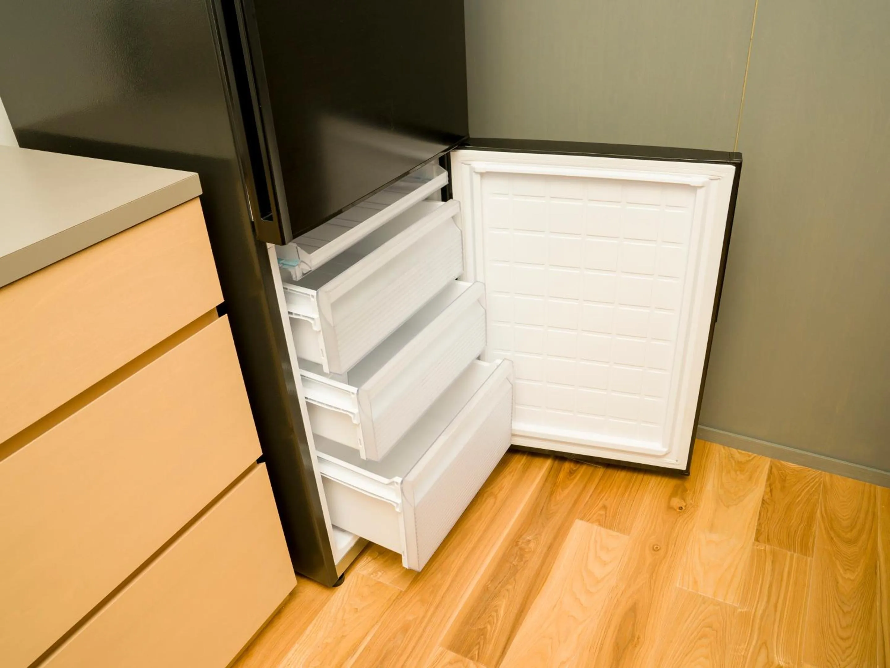 Kitchen or kitchenette in Rakuten STAY VILLA Aso Kurokawa