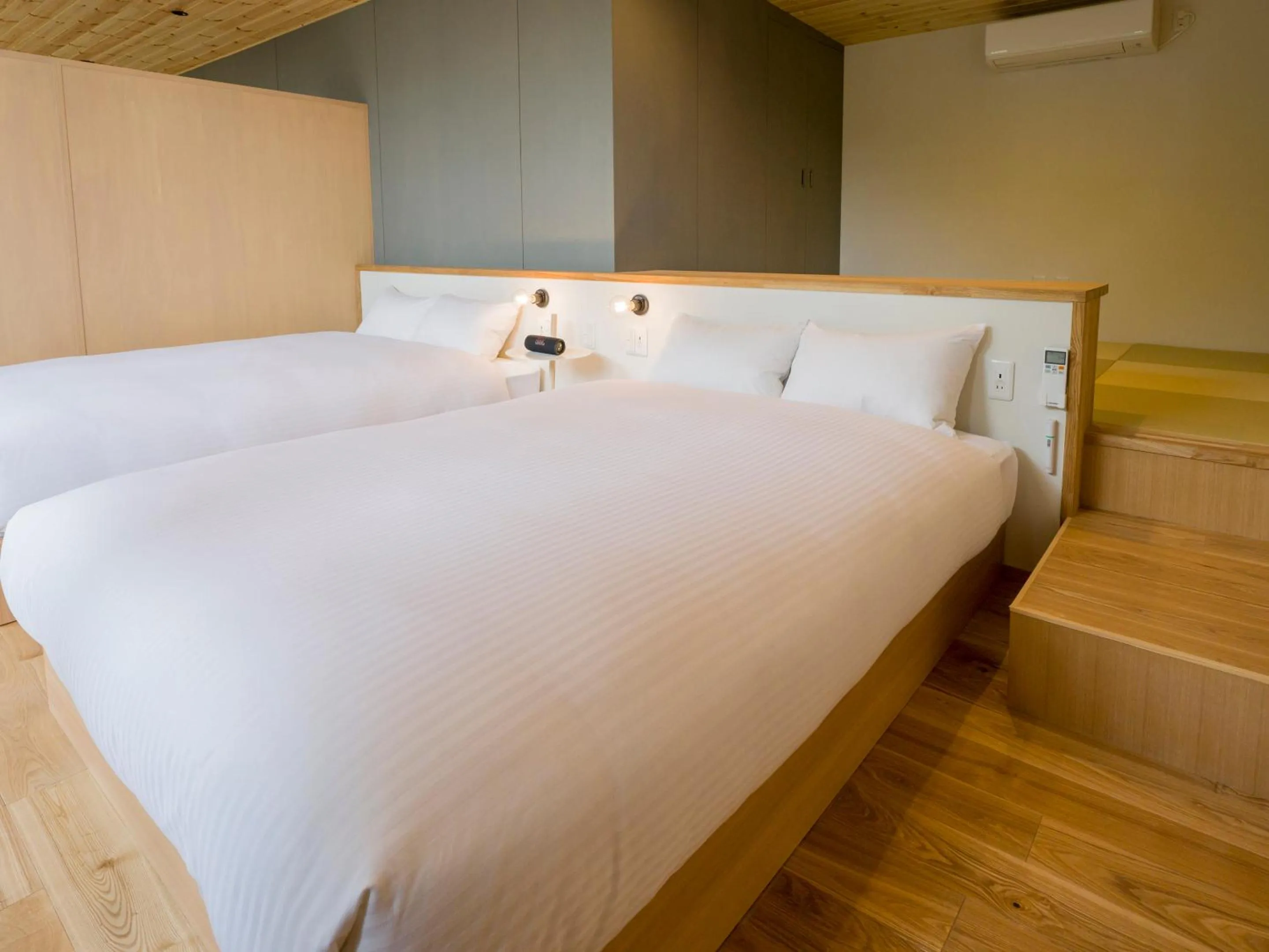 Bed in Rakuten STAY VILLA Aso Kurokawa