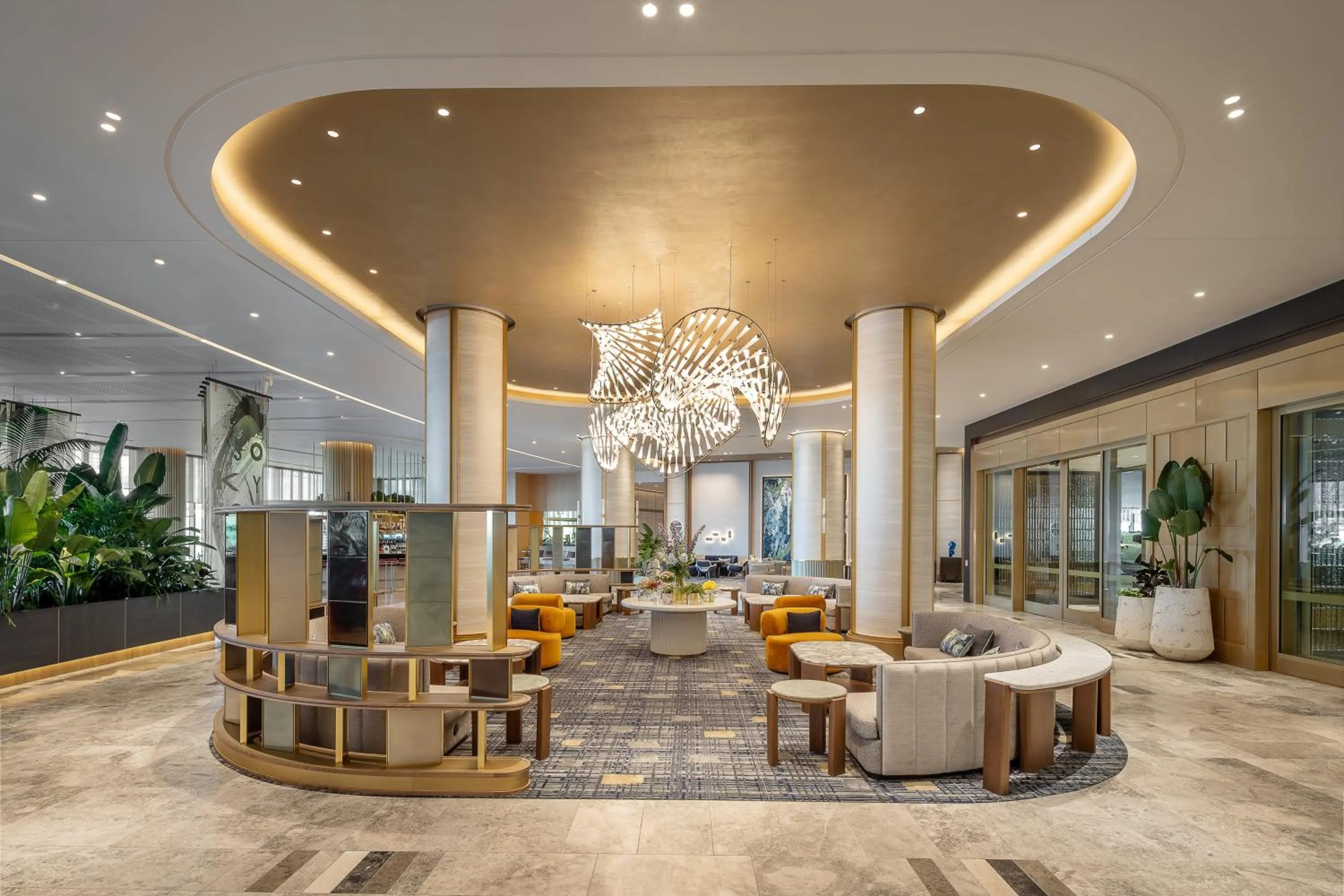 Lobby or reception in The Star Grand Brisbane