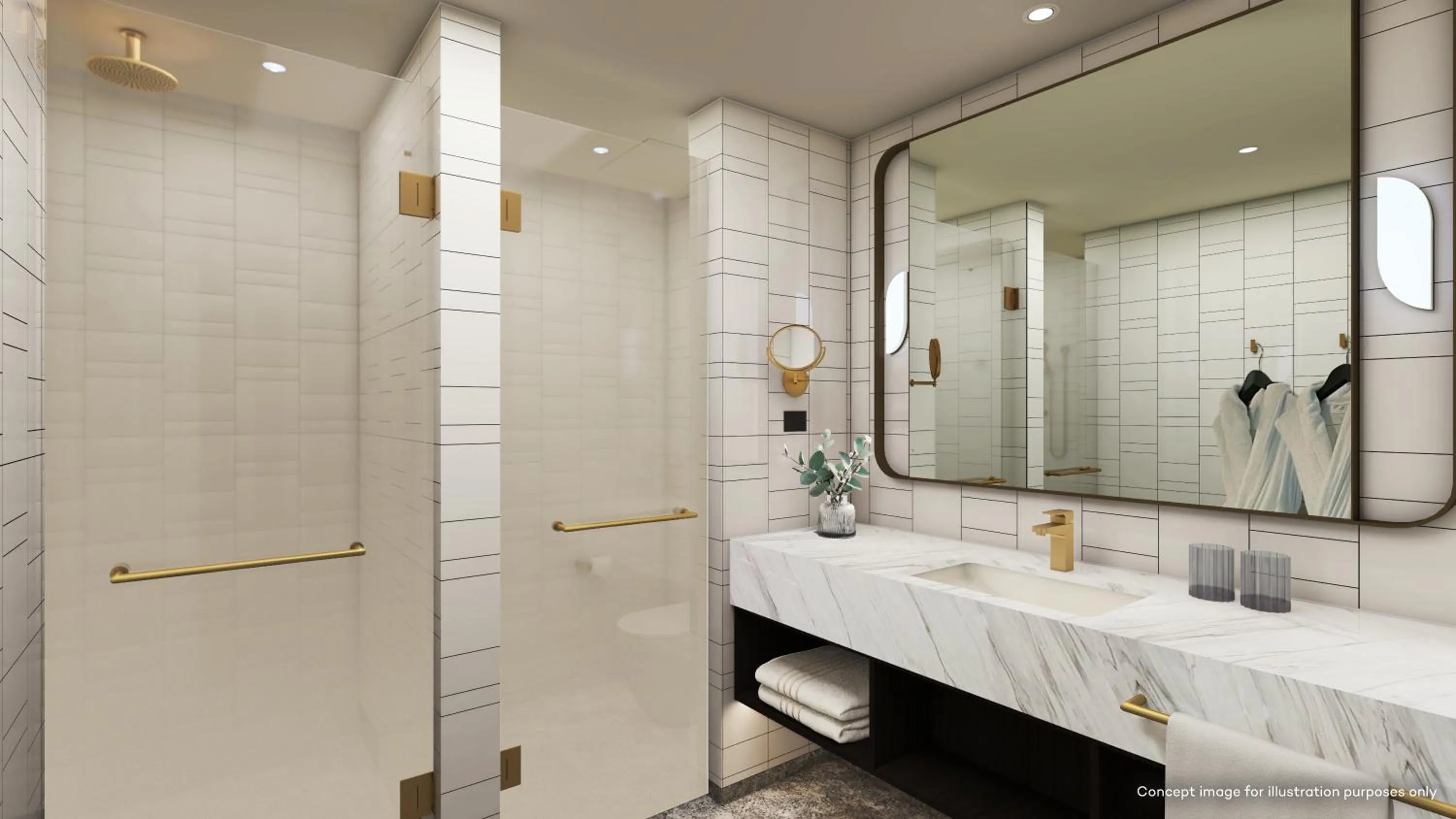 Bathroom in The Star Grand Brisbane