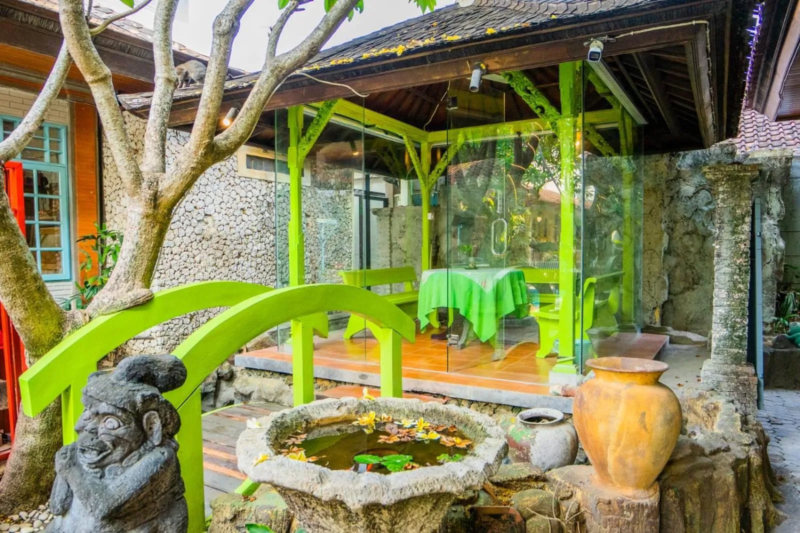 Garden view in BS Home