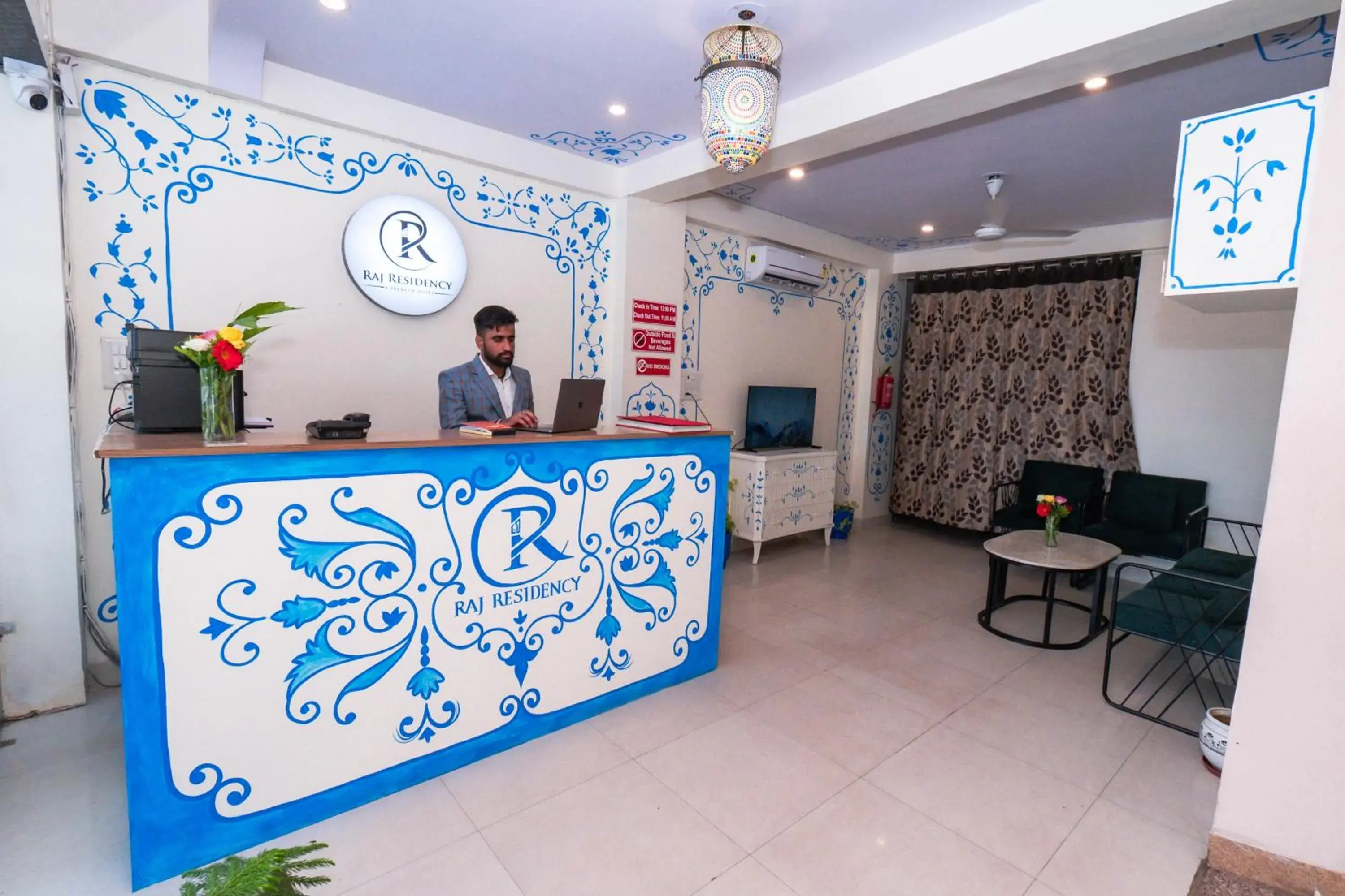 Lobby or reception in Raj Residency Lobby or reception in Raj Residency