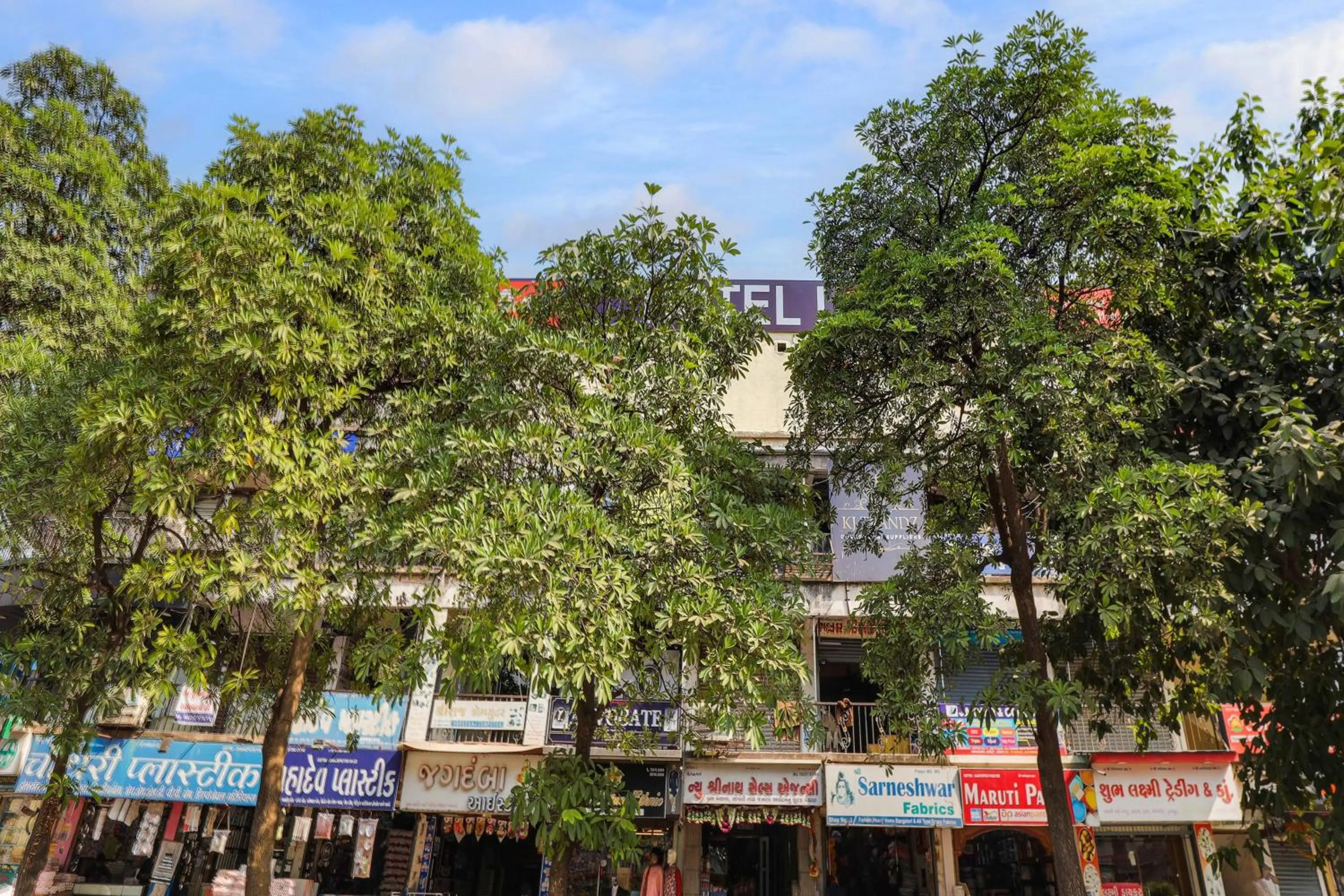 Facade/entrance in Hotel O Lotus