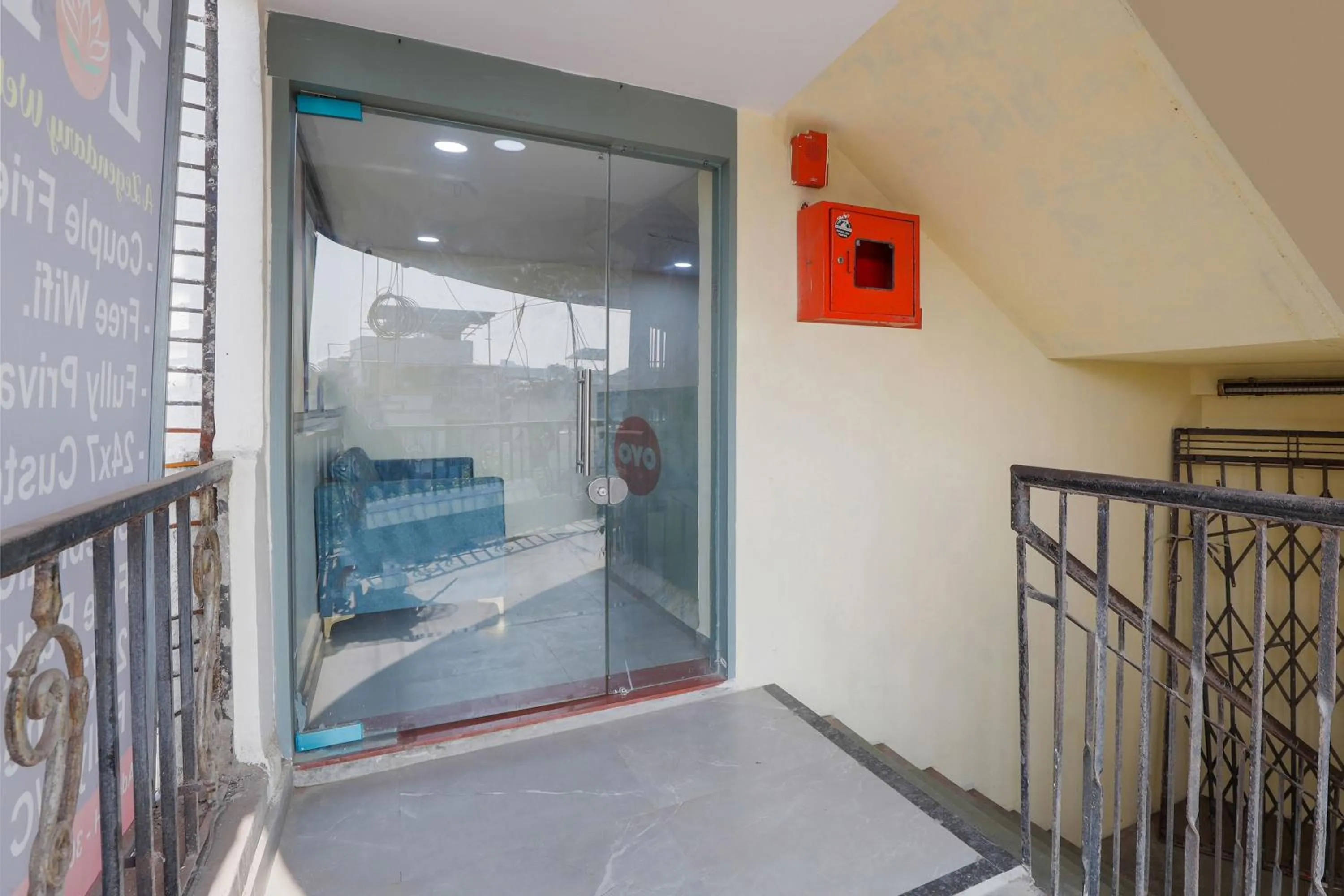 Facade/entrance in Hotel O Lotus