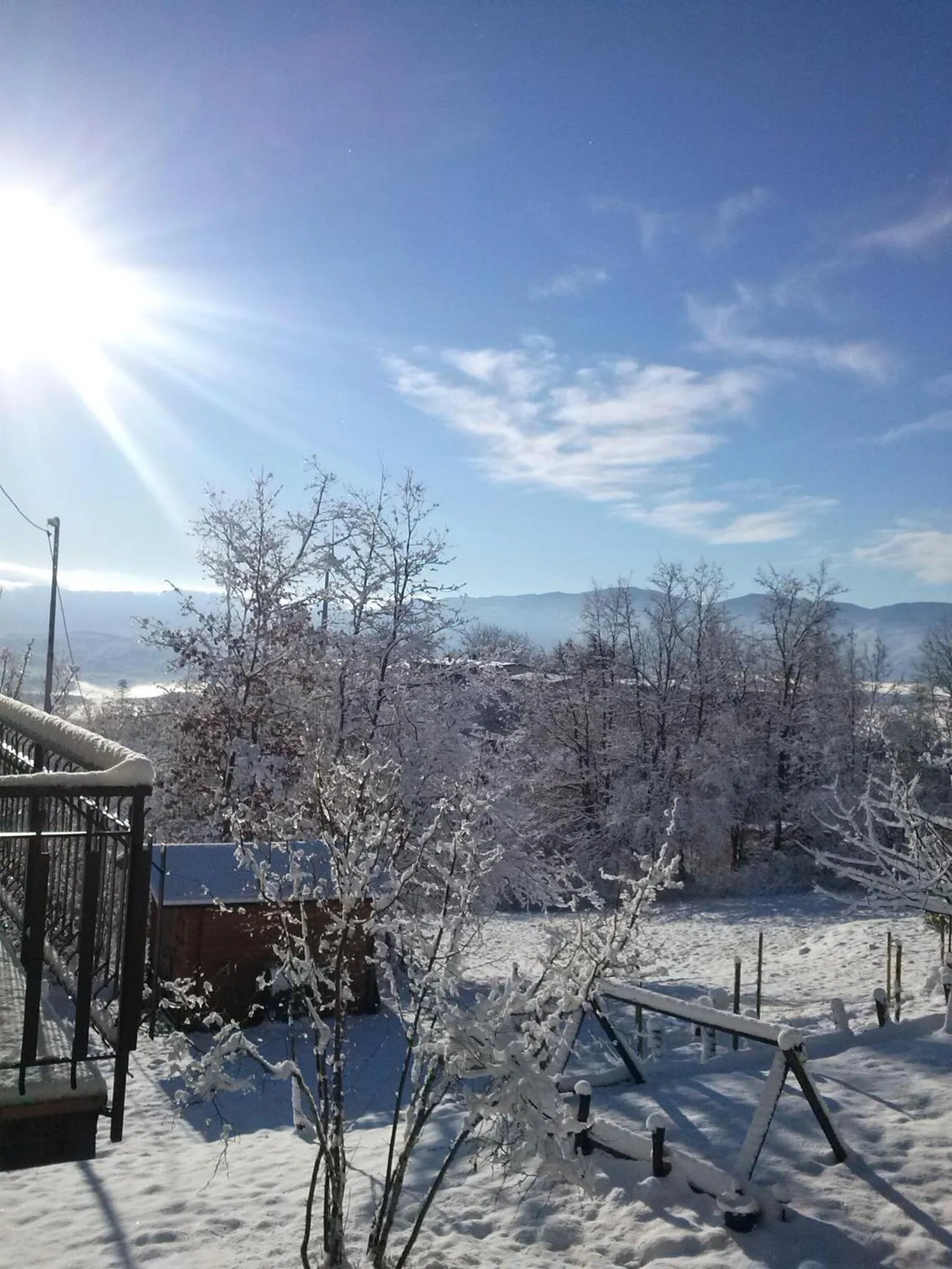 Winter in Tolasudolsa Rooms, Breakfast & Mountain Bike