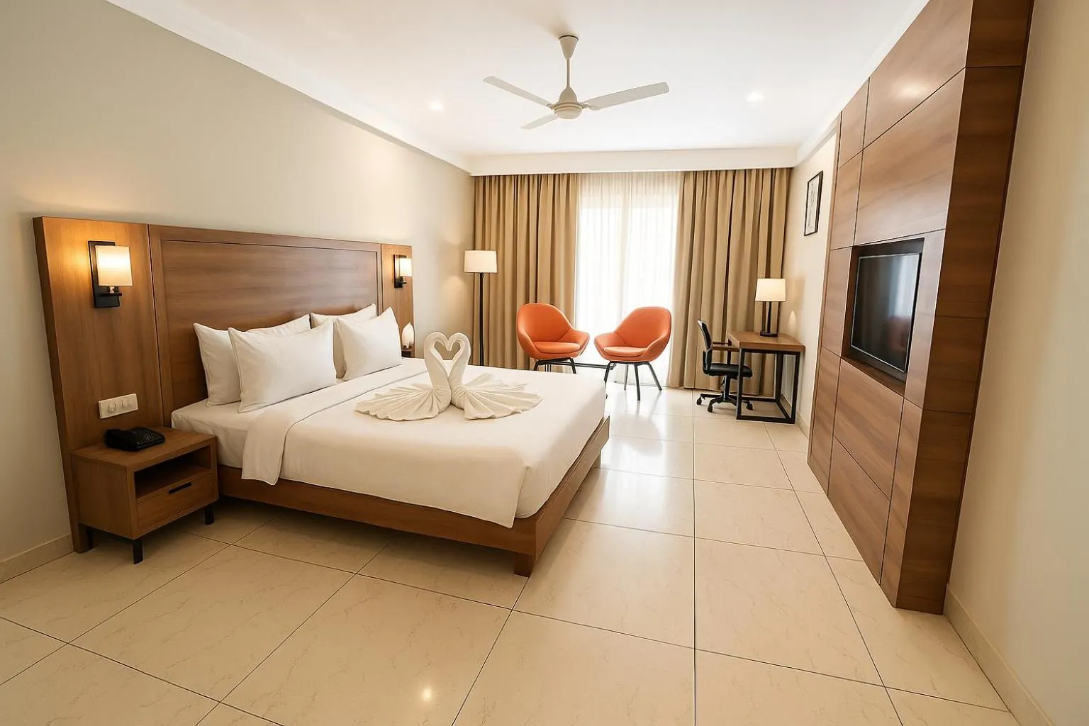 TV and multimedia, Bed in The Sky Imperial Hotel Kailash