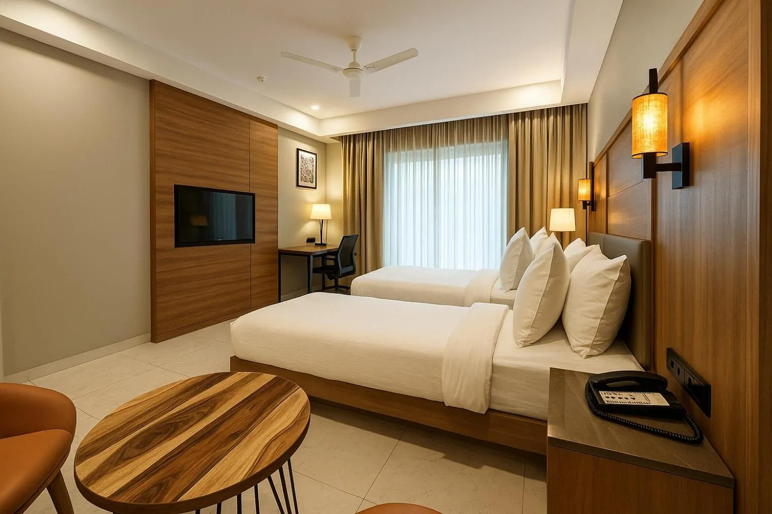 Photo of the whole room, Bed in The Sky Imperial Hotel Kailash