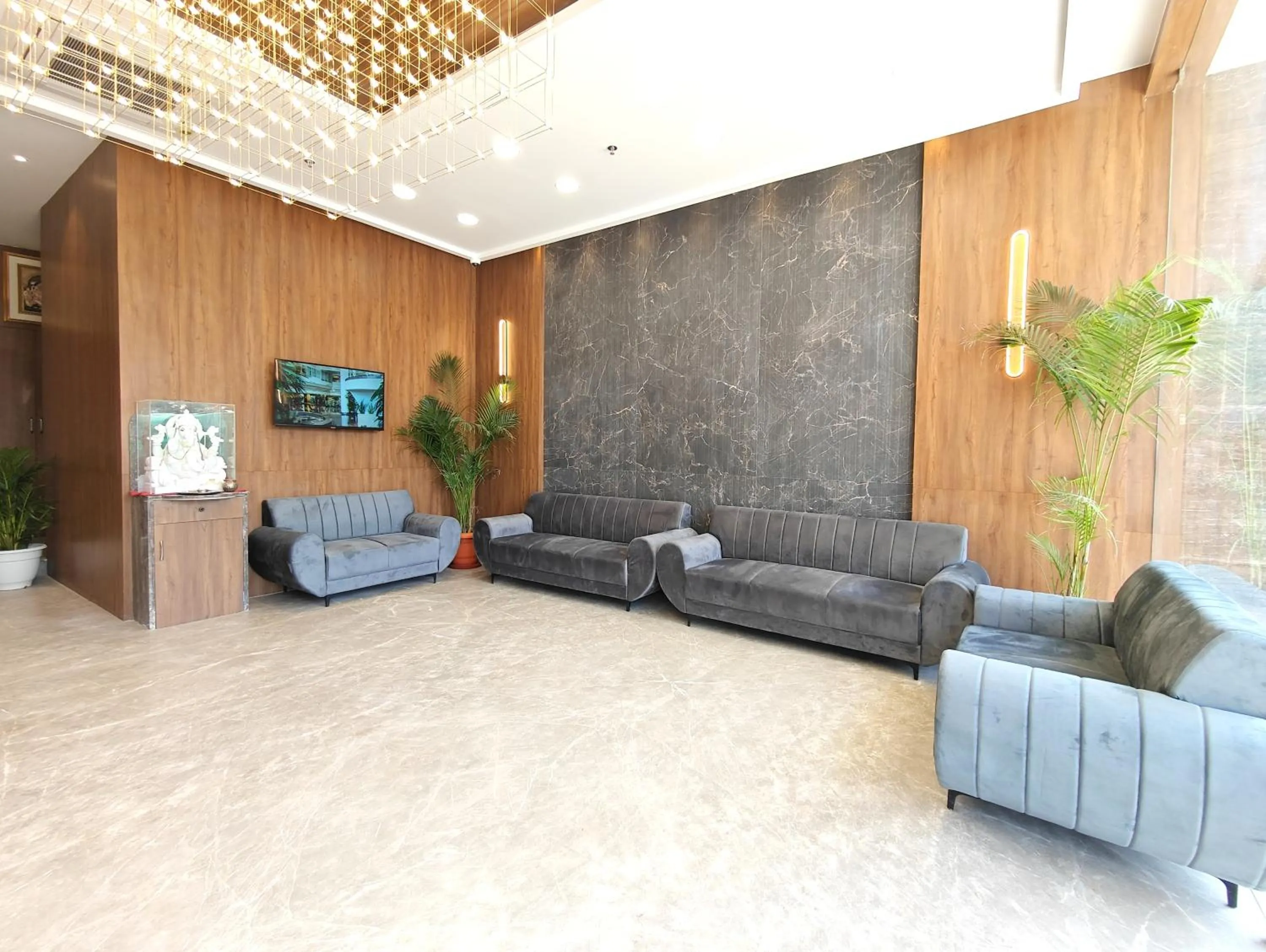 Property building in The Sky Imperial Hotel Kailash