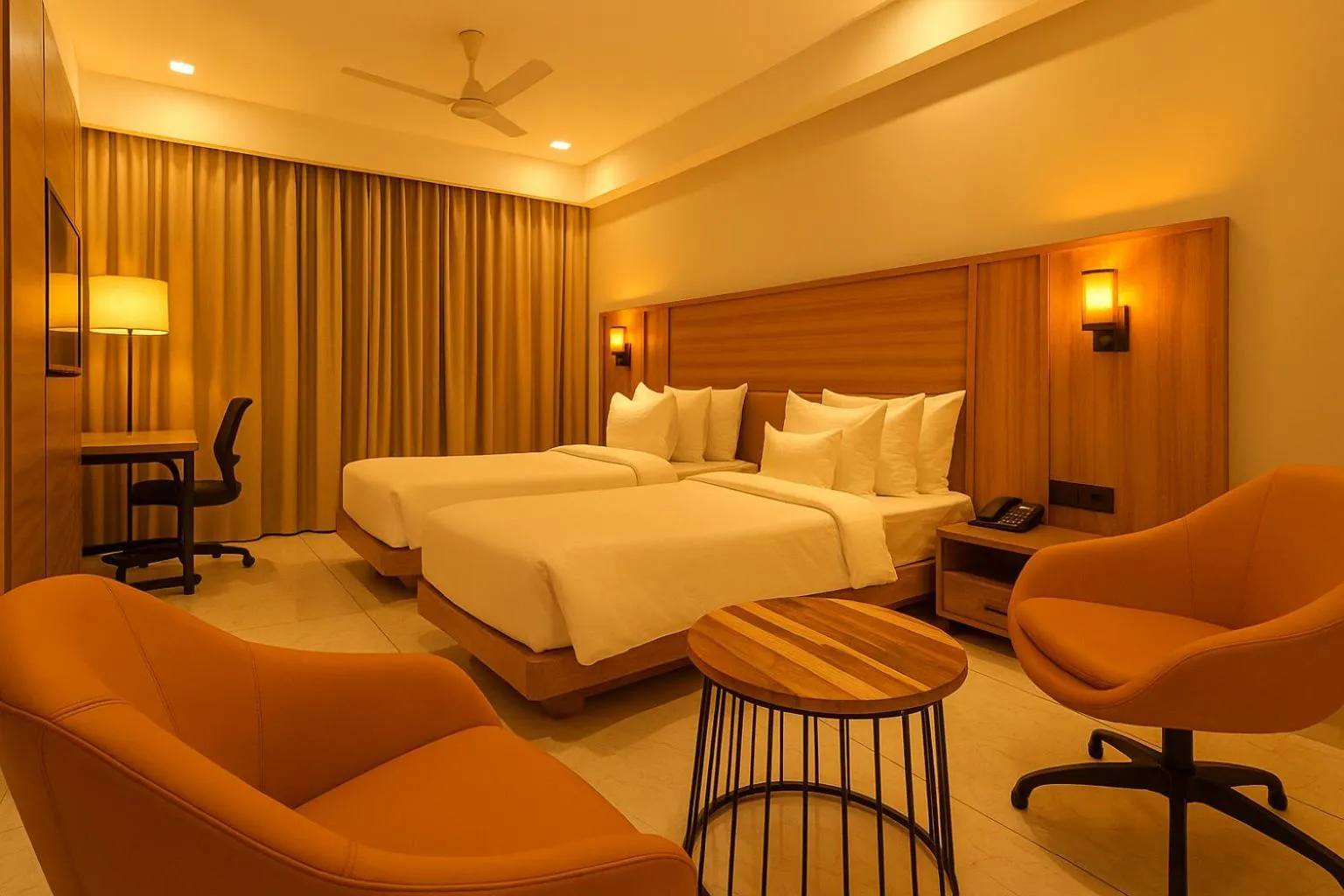 Photo of the whole room, Bed in The Sky Imperial Hotel Kailash