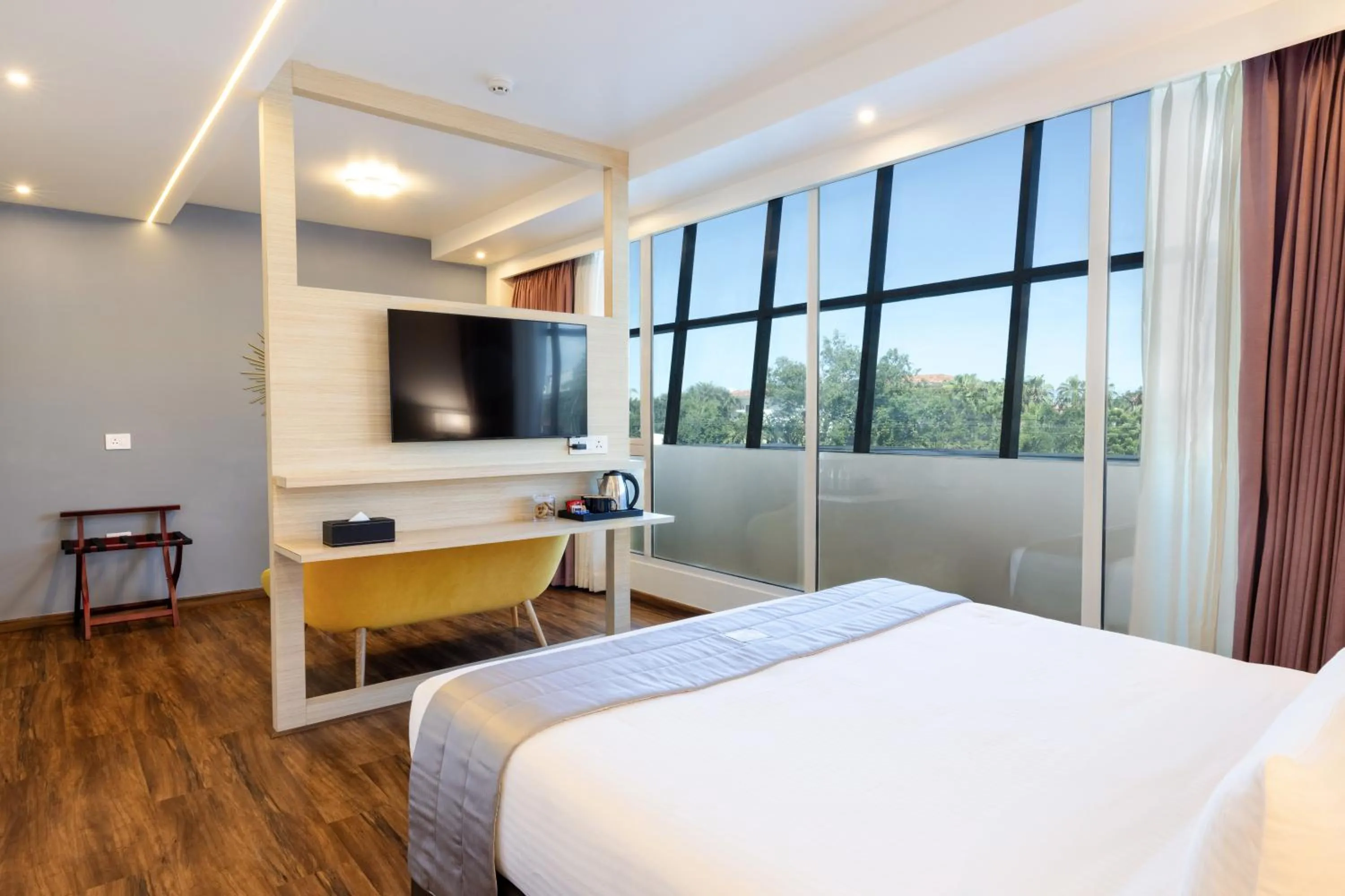 View (from property/room), Bed in The Palomar By Crossway