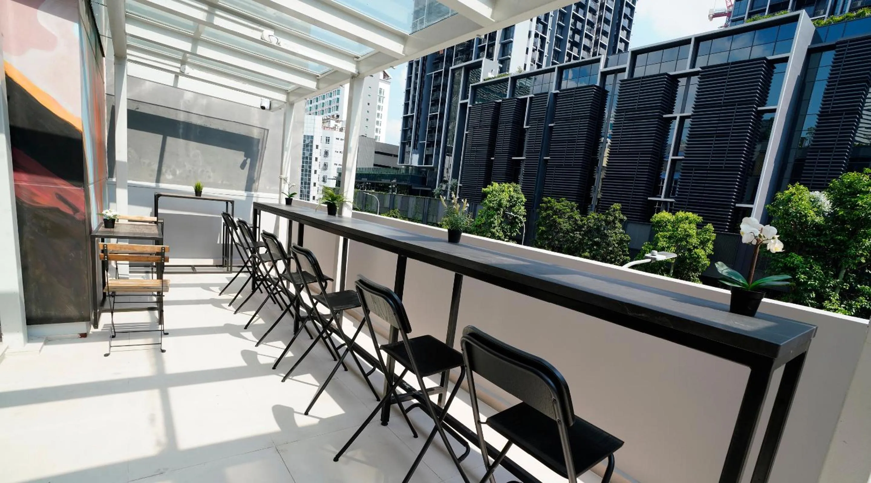 Balcony/Terrace in ST Signature Bugis Middle, SHORT OVERNIGHT, 11 hours 8PM-7AM