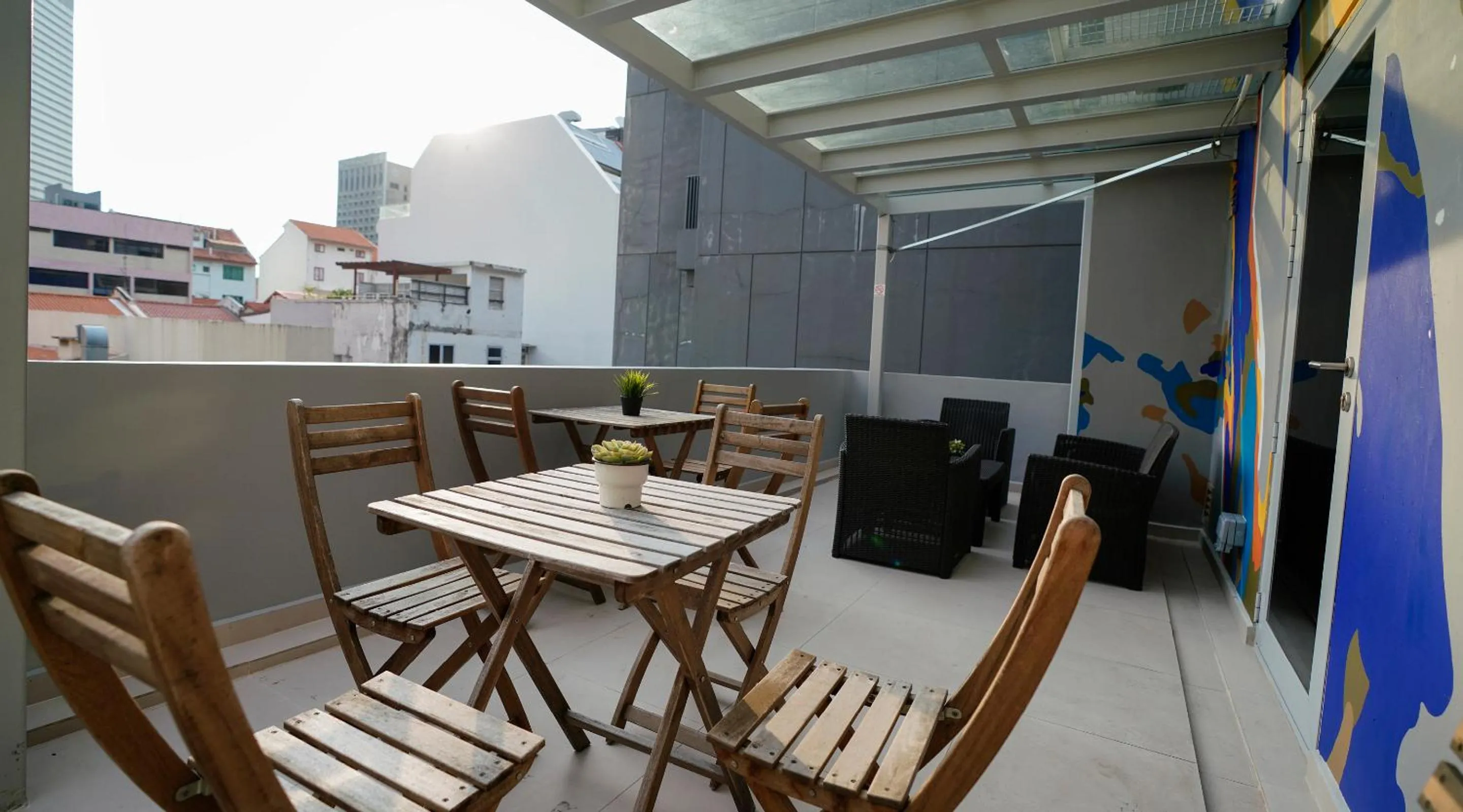 Balcony/Terrace in ST Signature Bugis Middle, SHORT OVERNIGHT, 11 hours 8PM-7AM
