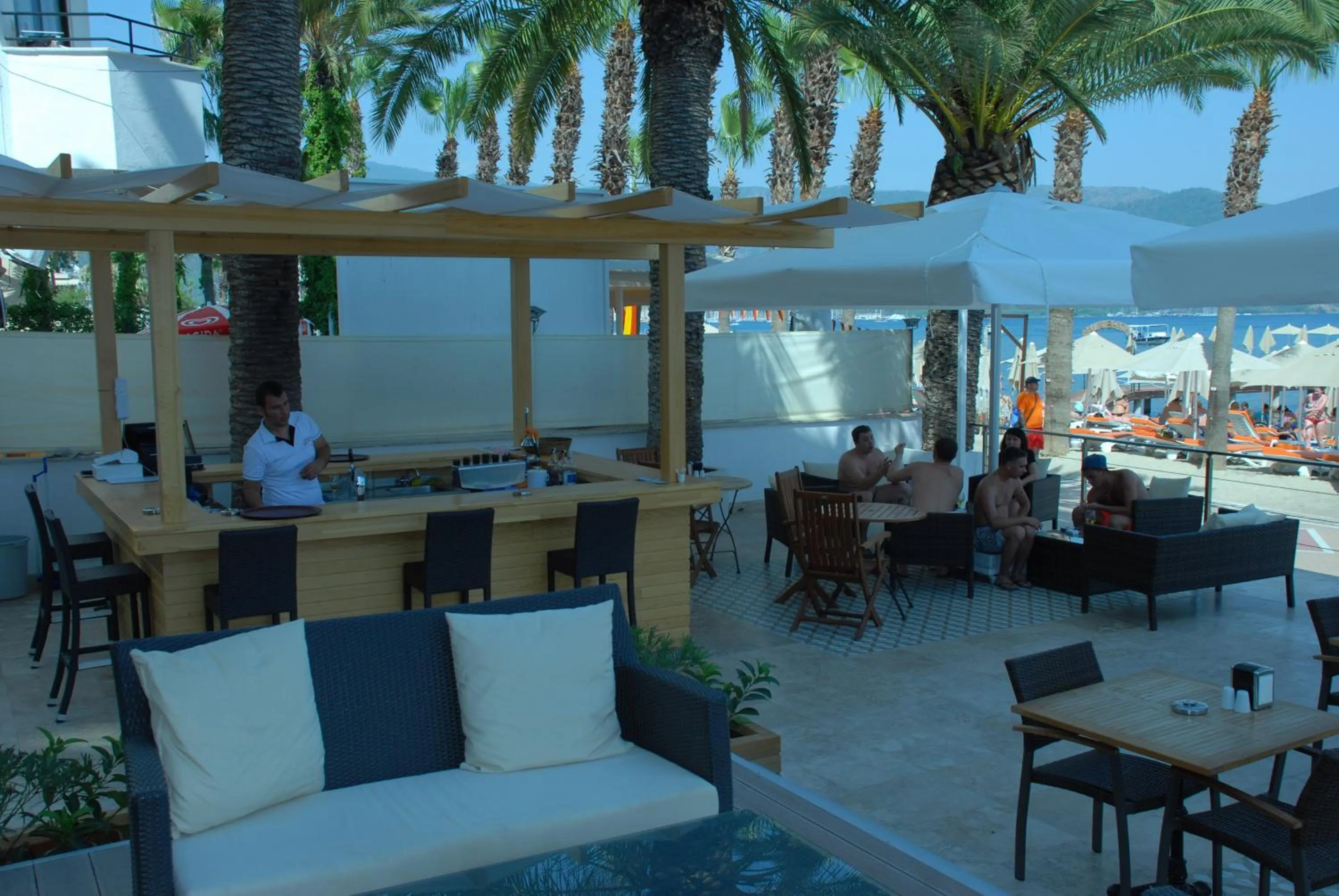 Lounge or bar in Begonville Beach Hotel - Adult Only
