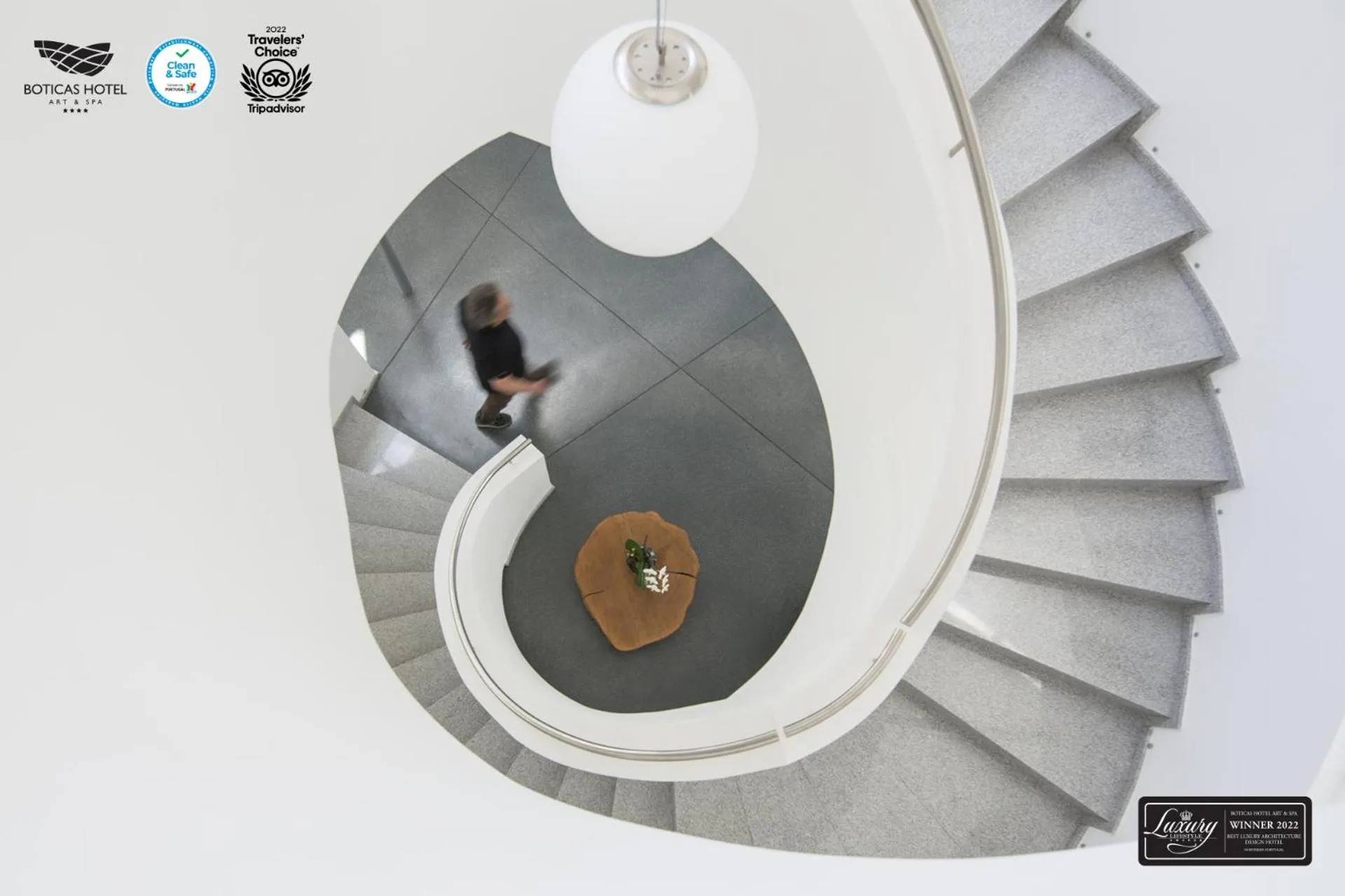 Decorative detail in Boticas Hotel Art & SPA