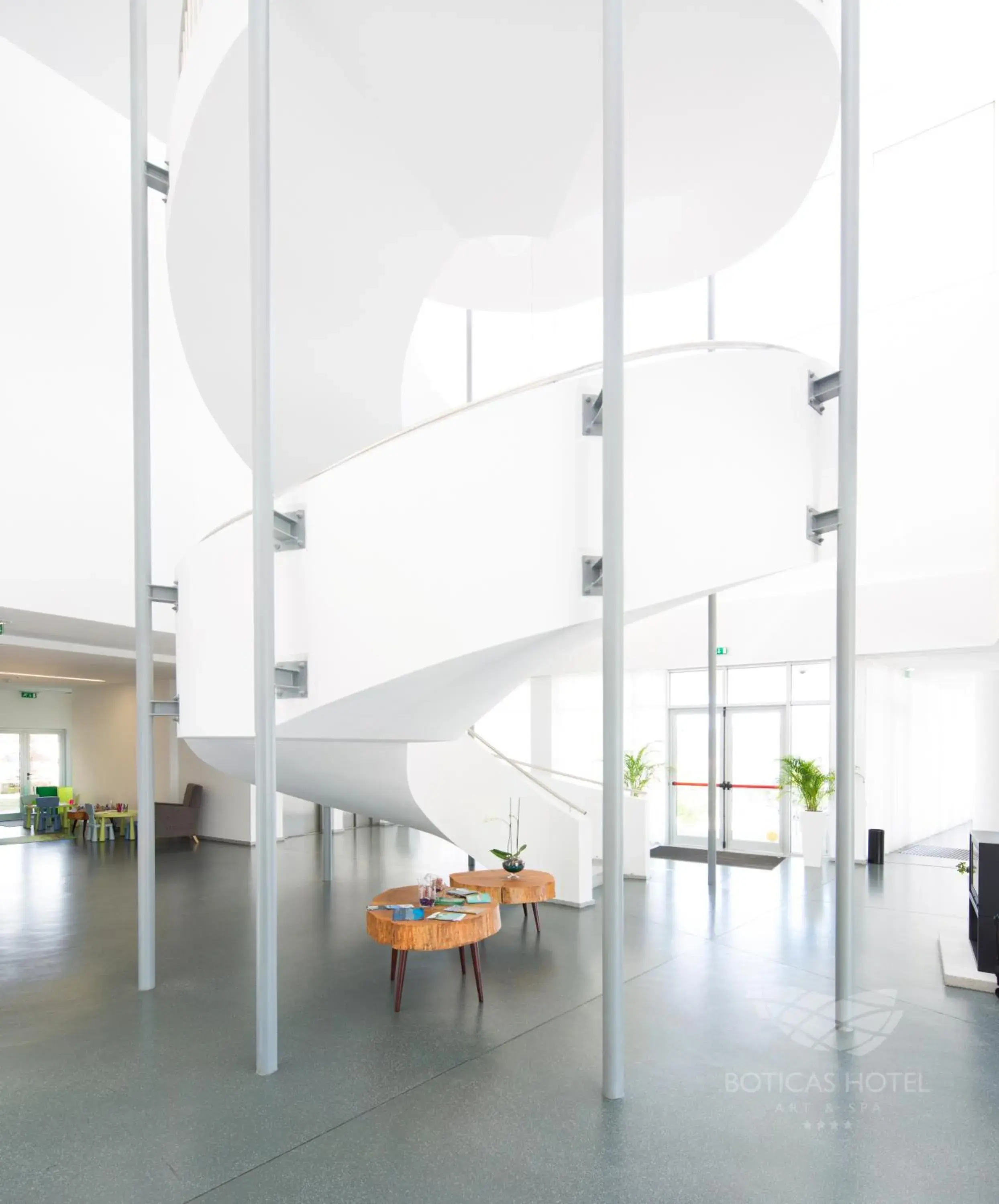 Lobby or reception in Boticas Hotel Art & SPA Lobby or reception in Boticas Hotel Art & SPA